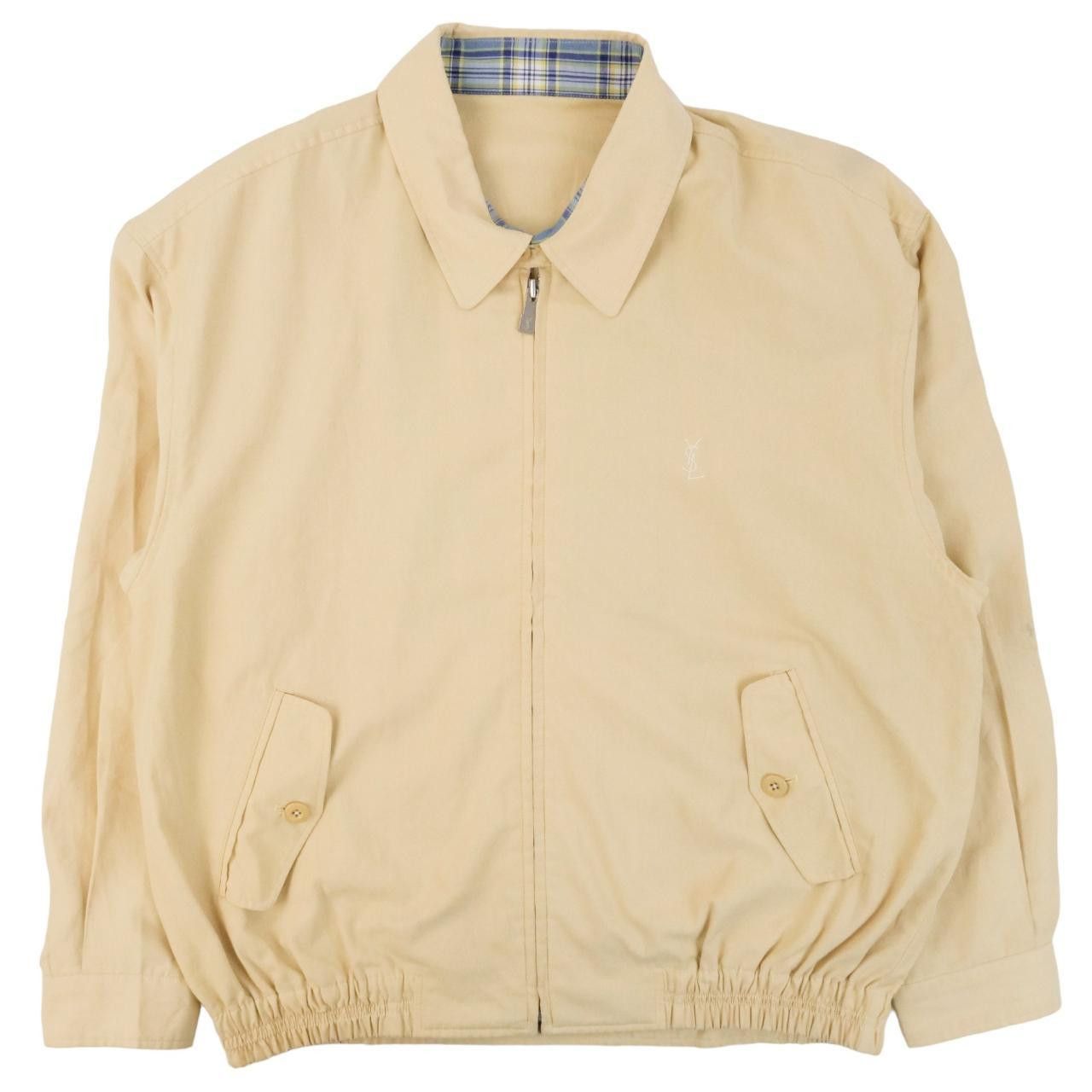 Vintage YSL Yves Saint Laurent Harrington Jacket Size XL