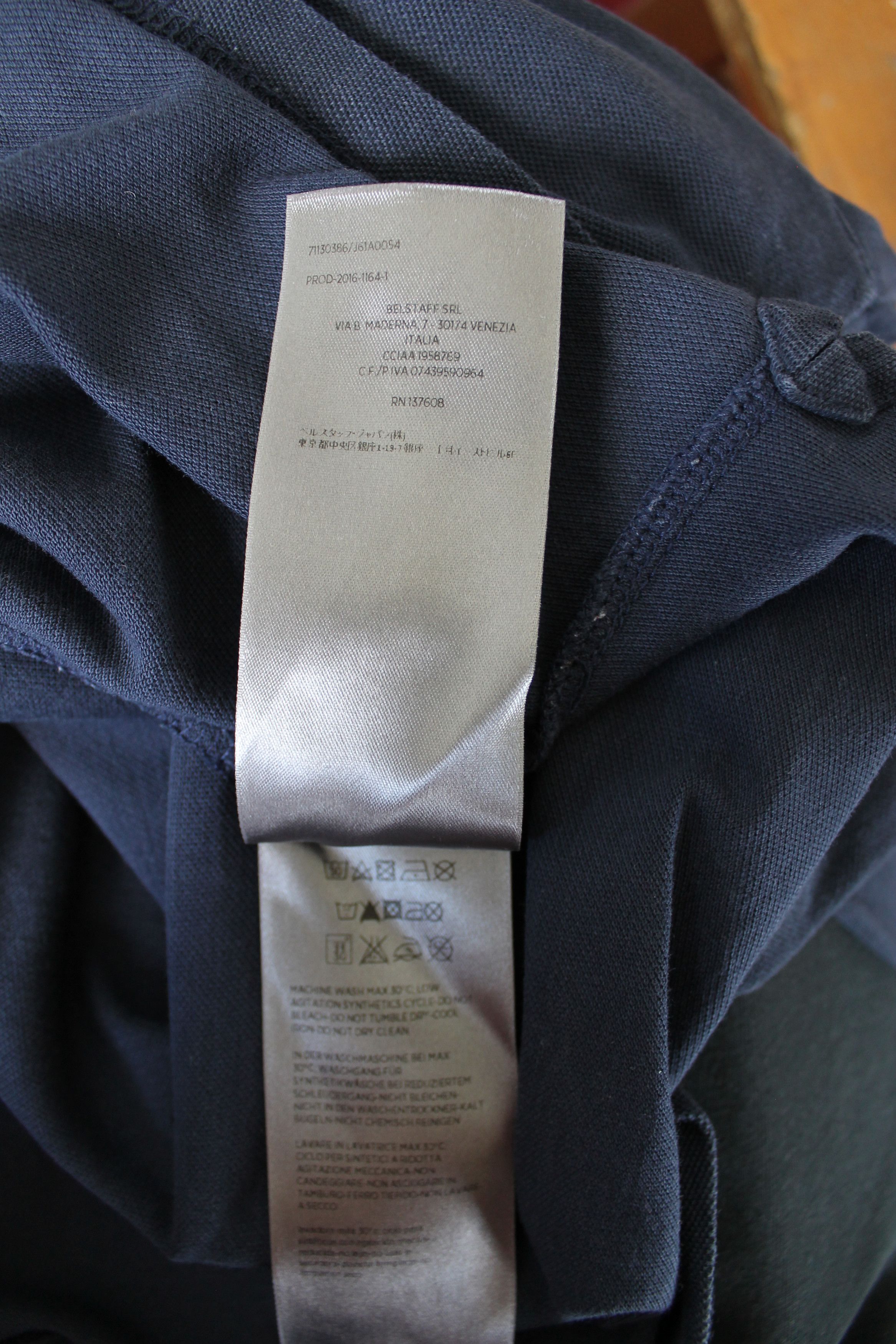 Belstaff Belstaff Long Sleeve Polo Shirt Size US S / EU 44-46 / 1 - 5 Thumbnail