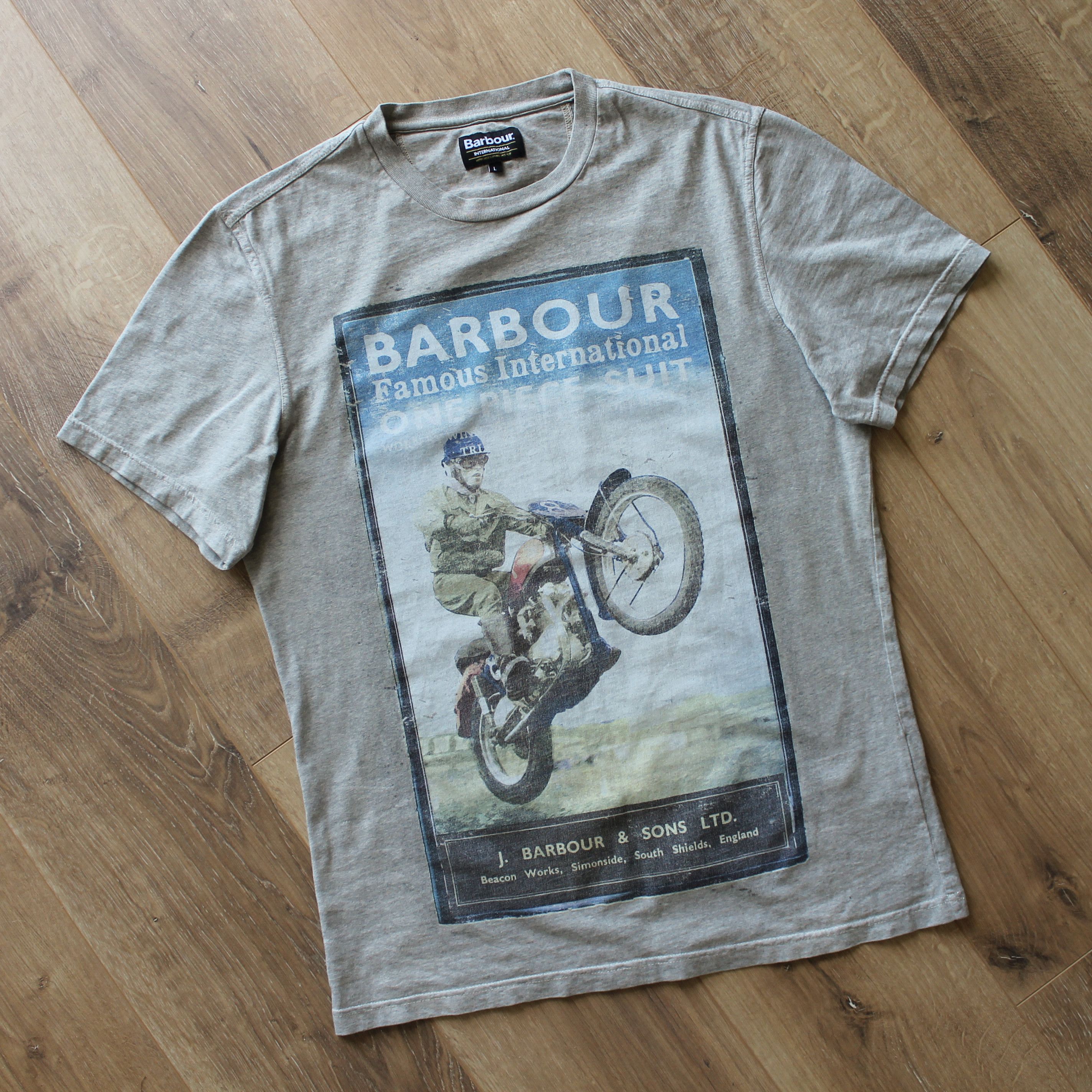 Barbour Barbour International rider t-shirt Size US M / EU 48-50 / 2 - 1 Thumbnail