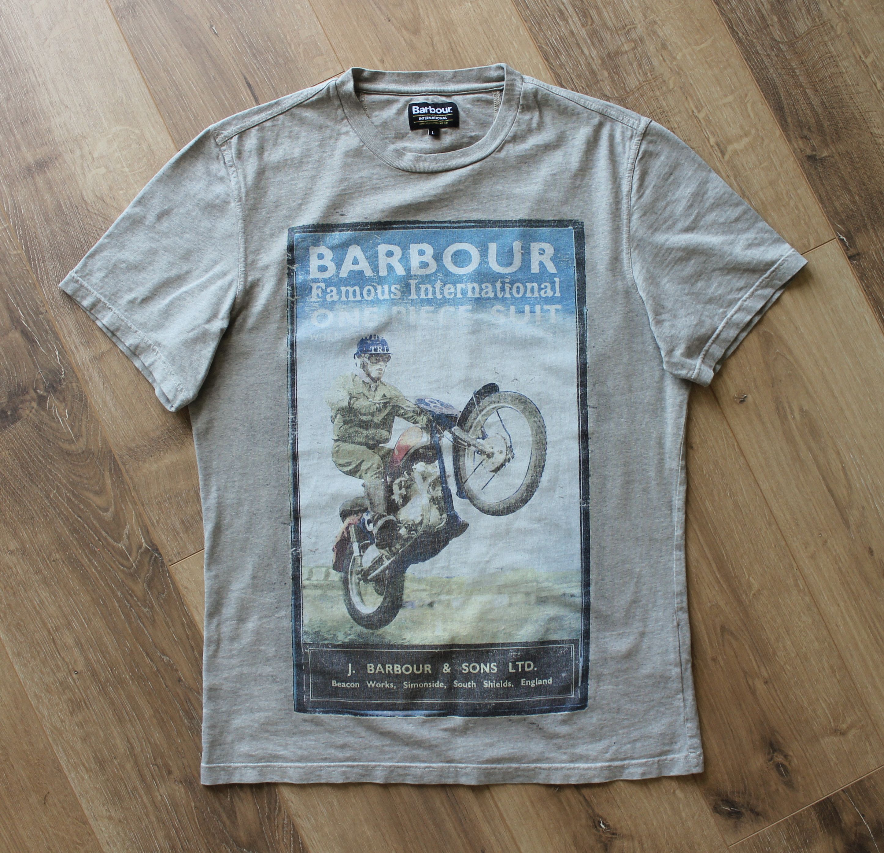Barbour Barbour International rider t-shirt Size US M / EU 48-50 / 2 - 2 Thumbnail