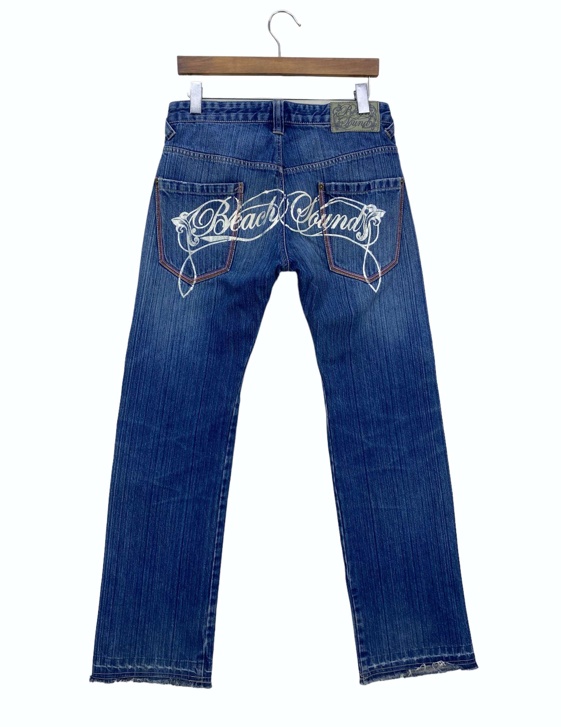 Japanese Brand Beach Sound Denim Jeans Skateboard Surf Jeans Size US 30 / EU 46 - 1 Thumbnail