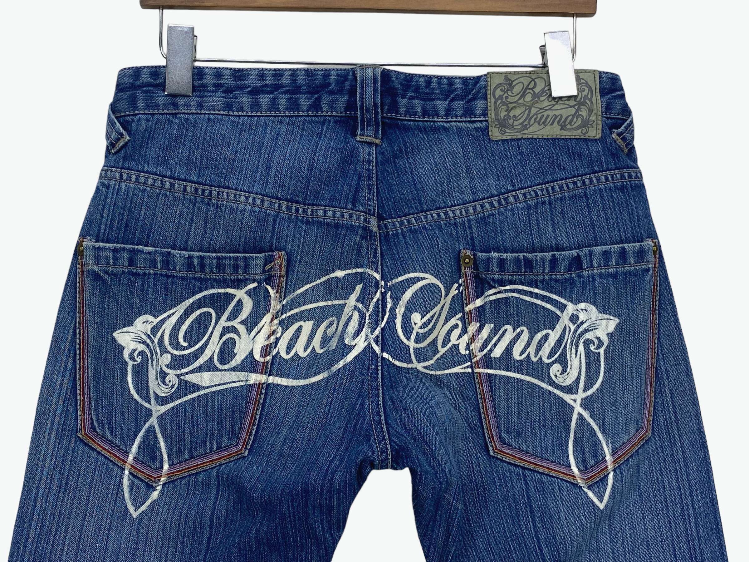Japanese Brand Beach Sound Denim Jeans Skateboard Surf Jeans Size US 30 / EU 46 - 6 Thumbnail