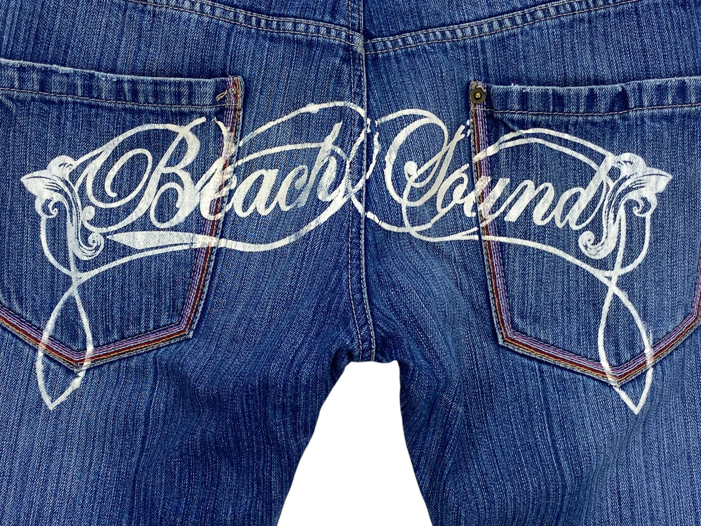 Japanese Brand Beach Sound Denim Jeans Skateboard Surf Jeans Size US 30 / EU 46 - 10 Thumbnail