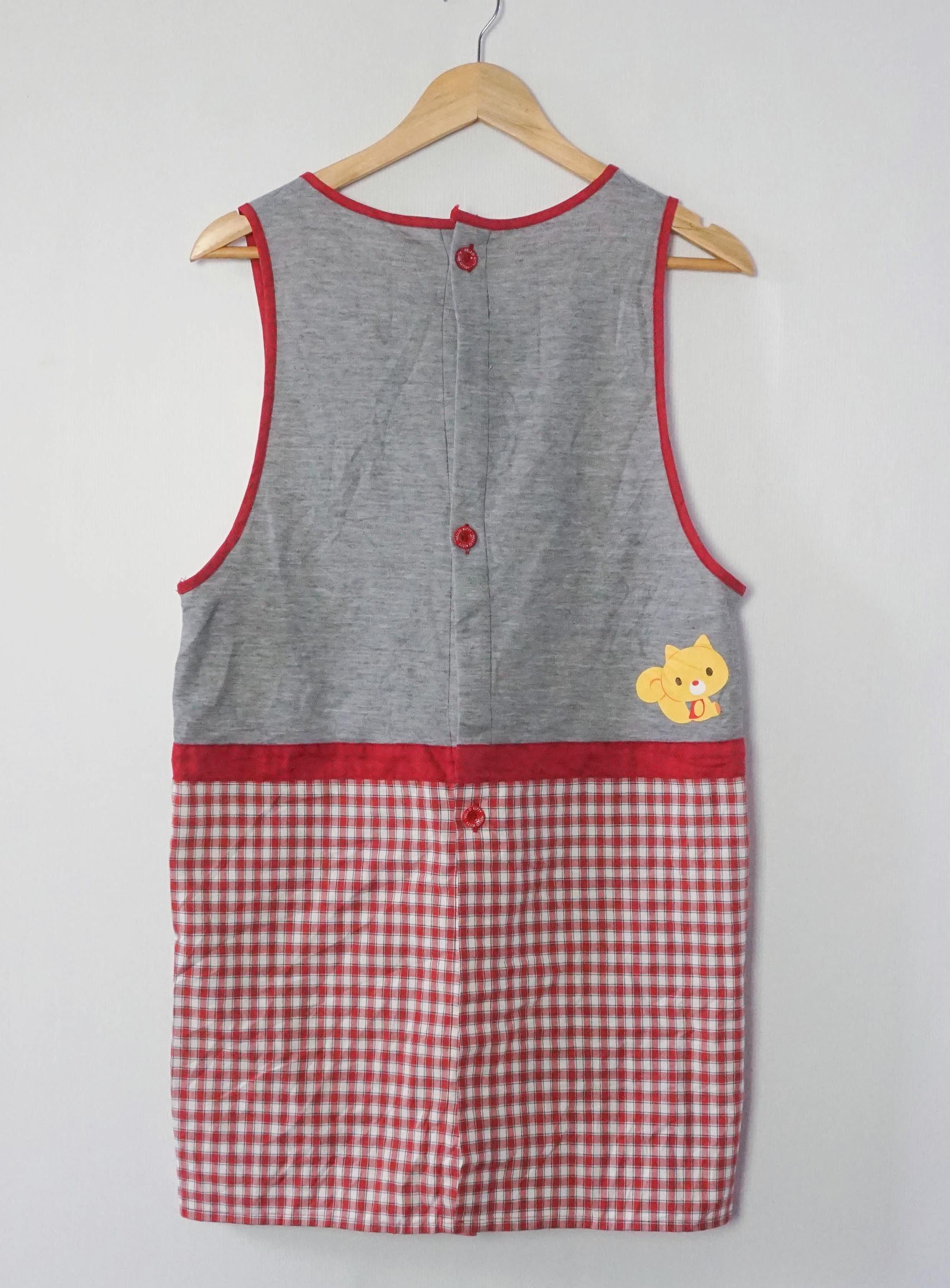 Anime HELLO KITTY Patches Checkered Apron Size ONE SIZE - 15 Thumbnail