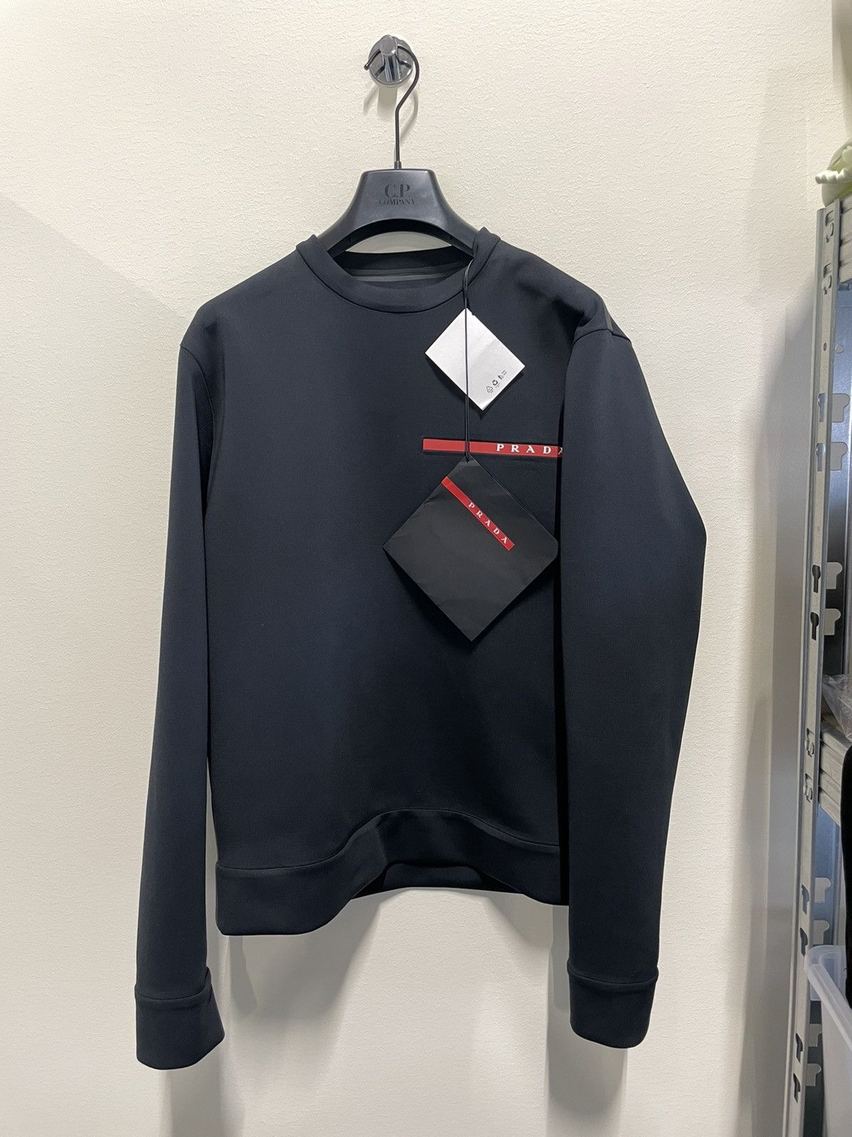 Prada Prada Linea Rossa Double Tech Sweatshirt NEW 1500 Grailed