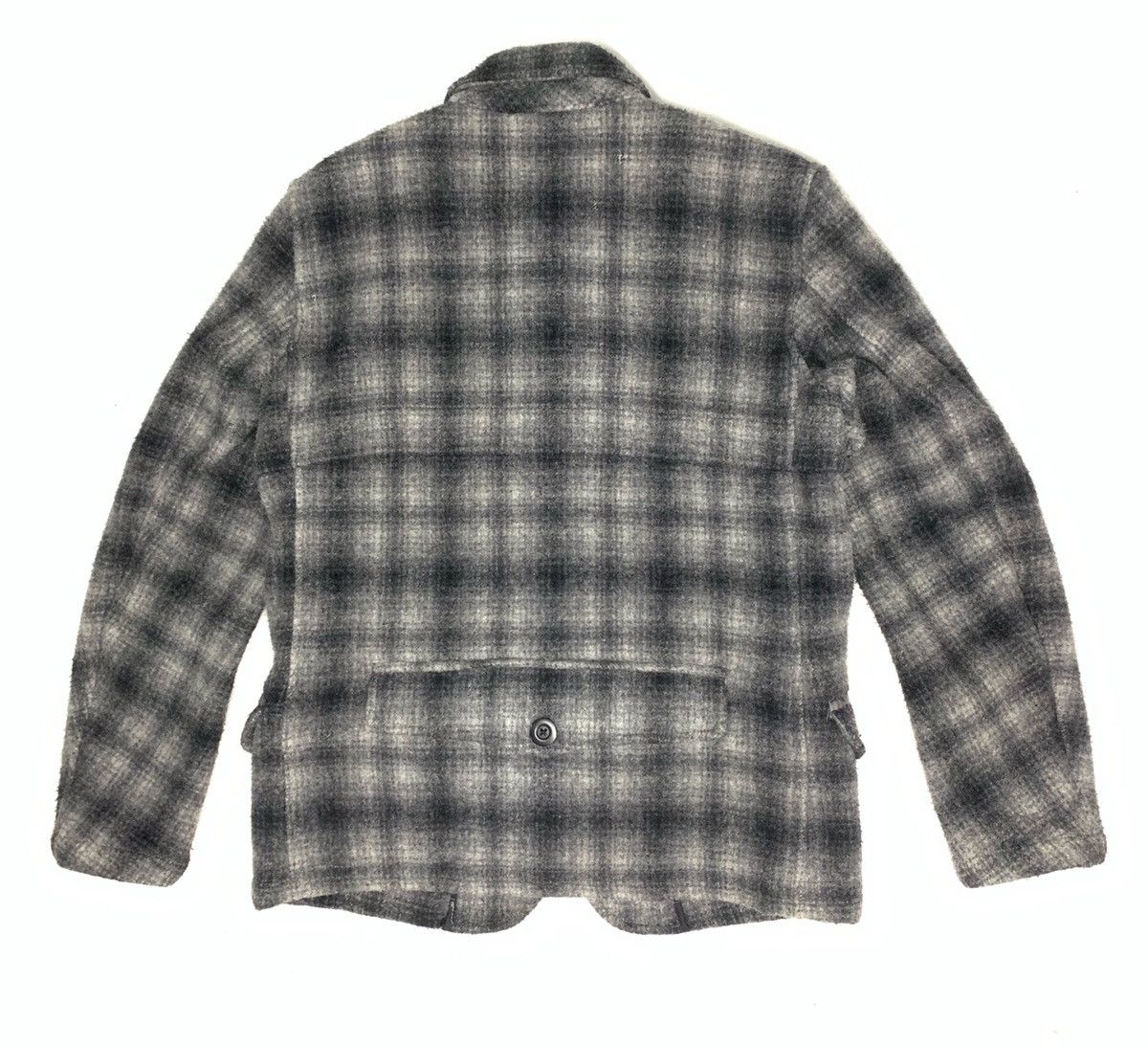 Garment Reproduction of Workers × J.S. Homestead × Journal Standard 🎌Journal Standard Tactical Pockets Checked Wool Jacket Size US S / EU 44-46 / 1 - 5 Thumbnail