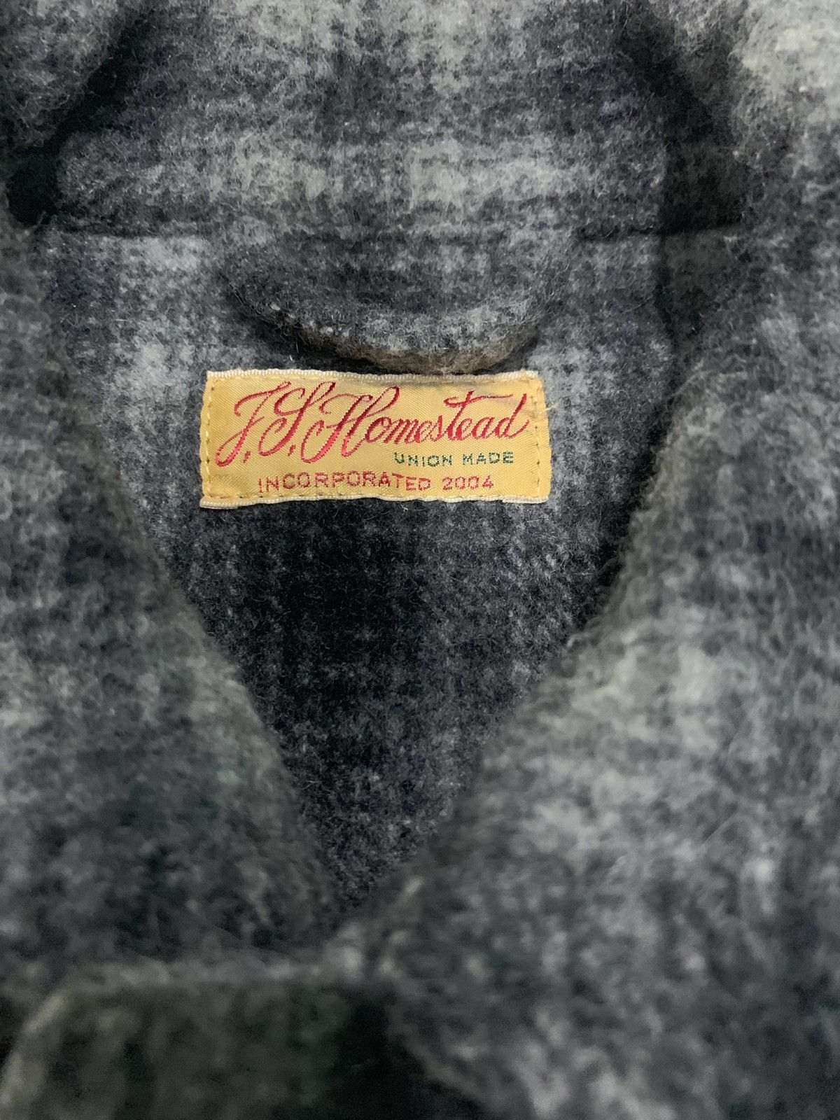 Garment Reproduction of Workers × J.S. Homestead × Journal Standard 🎌Journal Standard Tactical Pockets Checked Wool Jacket Size US S / EU 44-46 / 1 - 7 Thumbnail