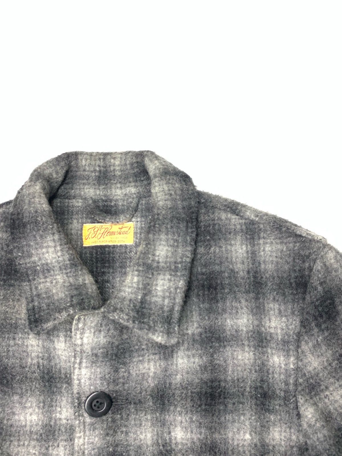 Garment Reproduction of Workers × J.S. Homestead × Journal Standard 🎌Journal Standard Tactical Pockets Checked Wool Jacket Size US S / EU 44-46 / 1 - 2 Thumbnail