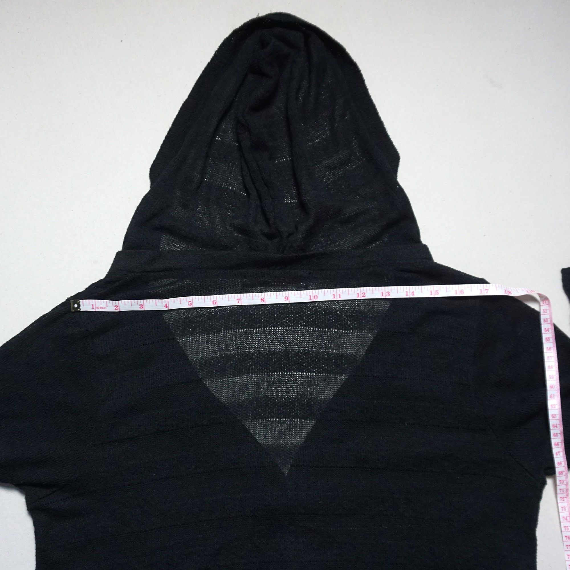 Japanese Brand FORTUNE COOKIES Hooded Long Cardigan Size M / US 6-8 / IT 42-44 - 15 Thumbnail