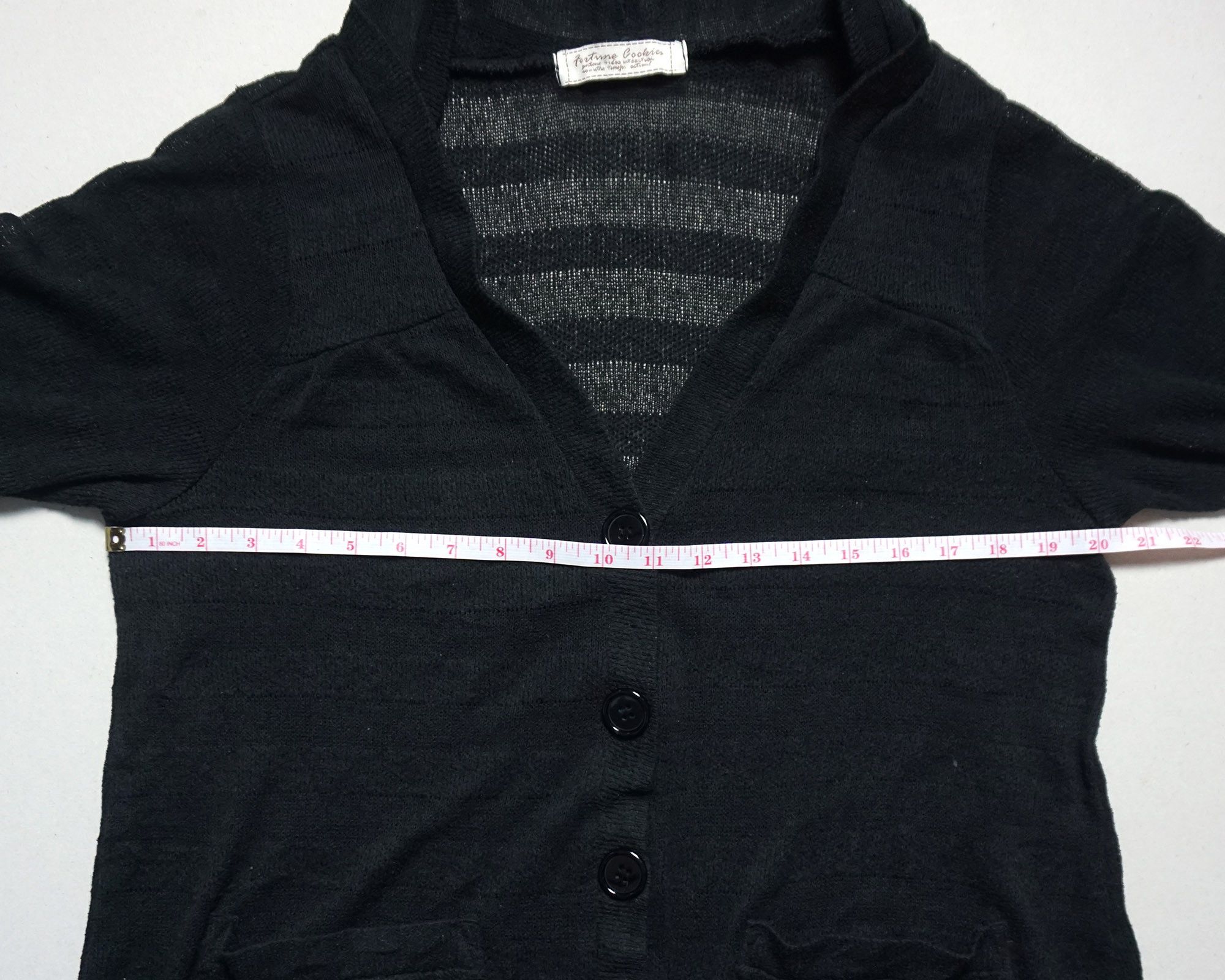 Japanese Brand FORTUNE COOKIES Hooded Long Cardigan Size M / US 6-8 / IT 42-44 - 12 Thumbnail