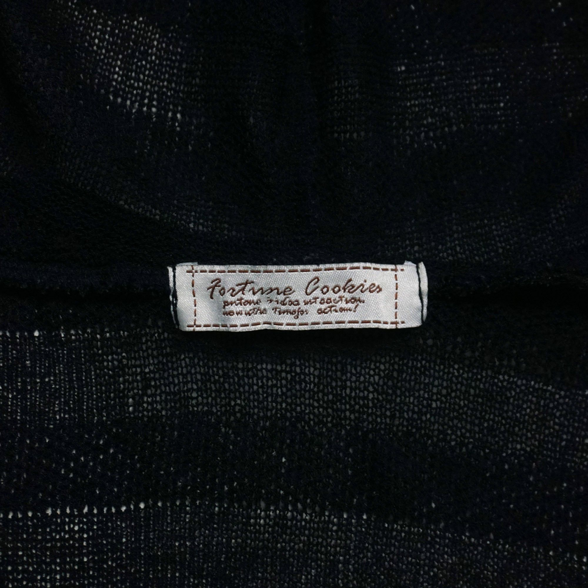 Japanese Brand FORTUNE COOKIES Hooded Long Cardigan Size M / US 6-8 / IT 42-44 - 10 Thumbnail