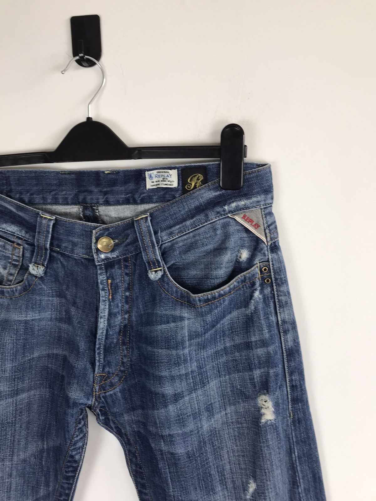 Replay Vintage Replay Blue Denim Jeans Superior Standard Size US 32 / EU 48 - 6 Thumbnail