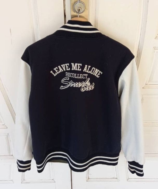 Japanese Brand 💥Need Gone💥Vtg Japanese Brand Embroidery Varsity Bomber Size US M / EU 48-50 / 2 - 2 Thumbnail