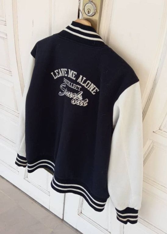 Japanese Brand 💥Need Gone💥Vtg Japanese Brand Embroidery Varsity Bomber Size US M / EU 48-50 / 2 - 6 Thumbnail