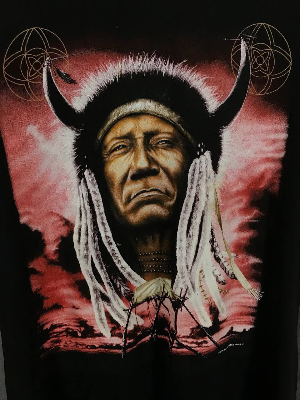 Other × Vintage Indians native spirit vintage tee Size US L / EU 52-54 / 3 - 3 Thumbnail