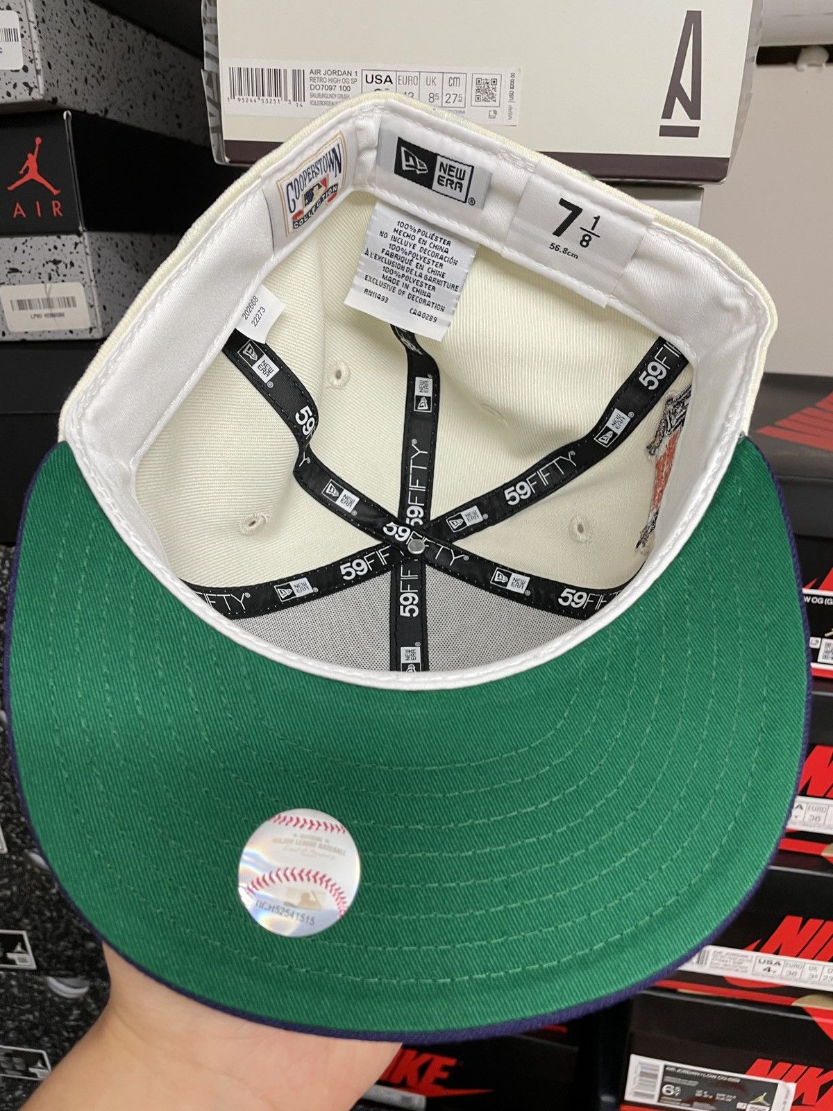 MLB × MyFitteds × New Era 7 1/8 MyFitteds Shinobi Kocho St. Louis Cardinals Busch Size ONE SIZE - 6 Thumbnail