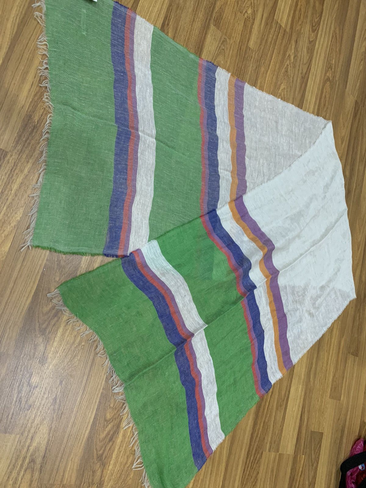 Vintage CLAUDIO CUTILINI Scarf Muffler Made In Italy Size ONE SIZE - 6 Thumbnail