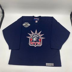 New York Rangers Vintage KOHO Lady Liberty Jersey - YOUTH Size Large / XL