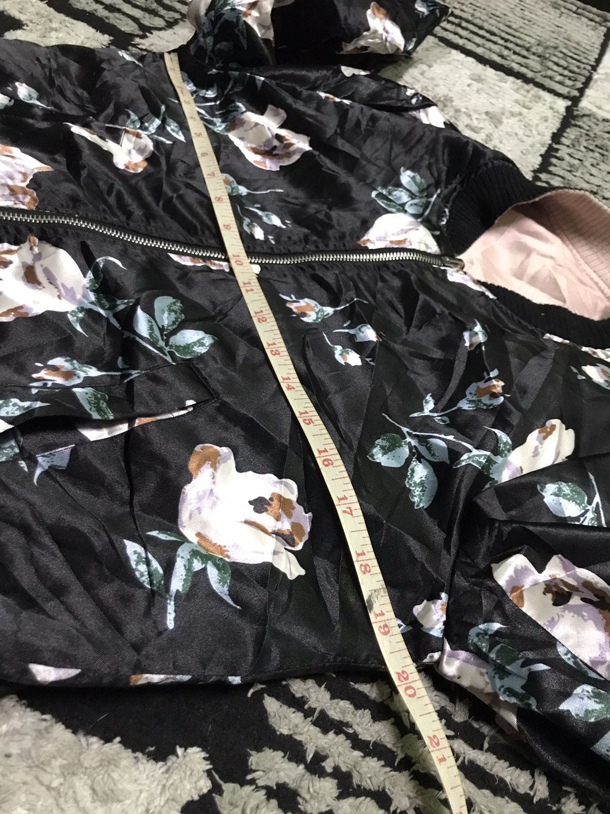 Japanese Brand sukajan flower printed reversible jacket Size S / US 4 / IT 40 - 5 Thumbnail