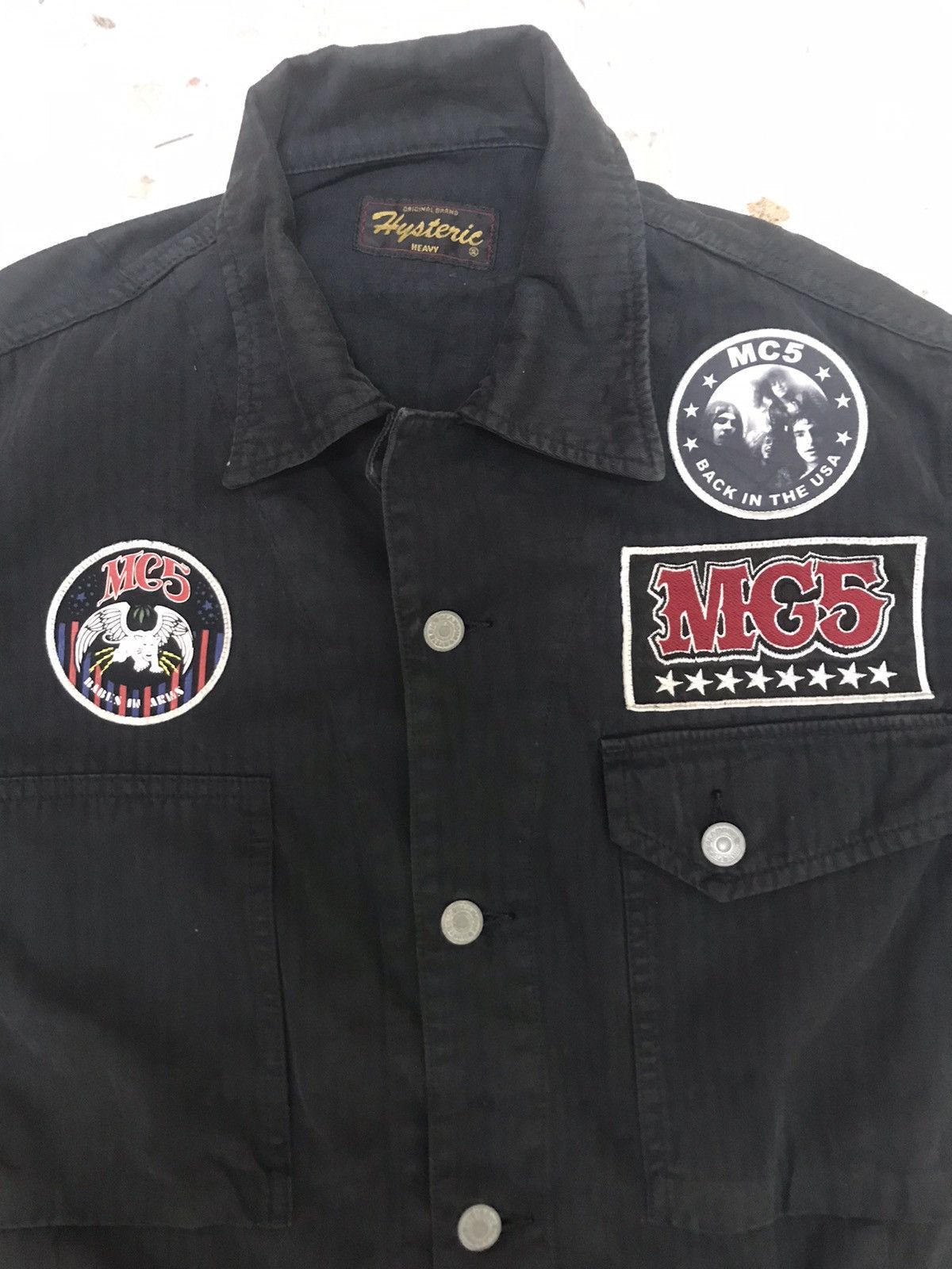 Band Tees Hysteric Glamour X Mc5 Band Size US 36 / EU 52 - 5 Thumbnail