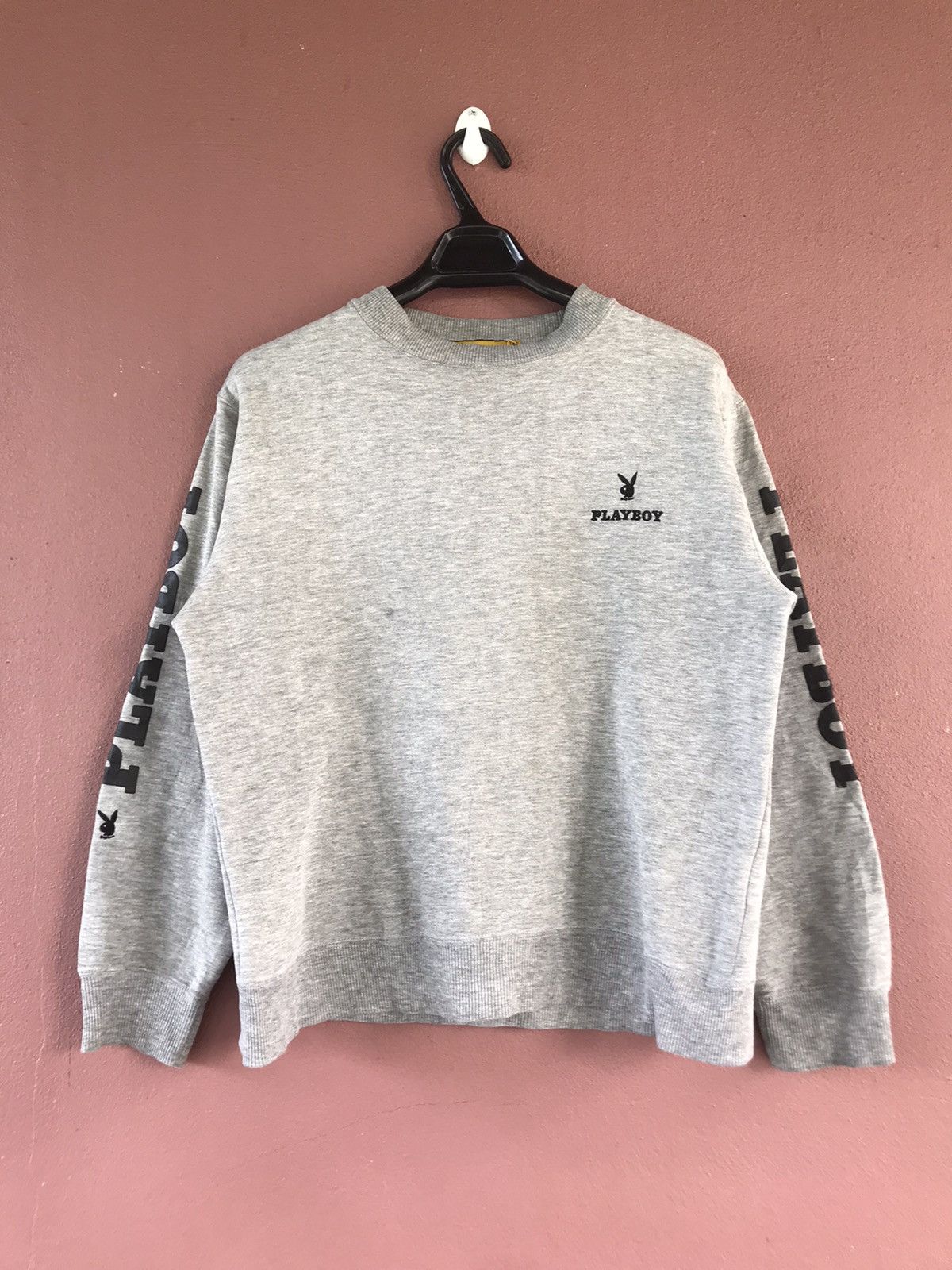Playboy Playboy big logo sweatshirt size M Size US M / EU 48-50 / 2 - 2 Thumbnail