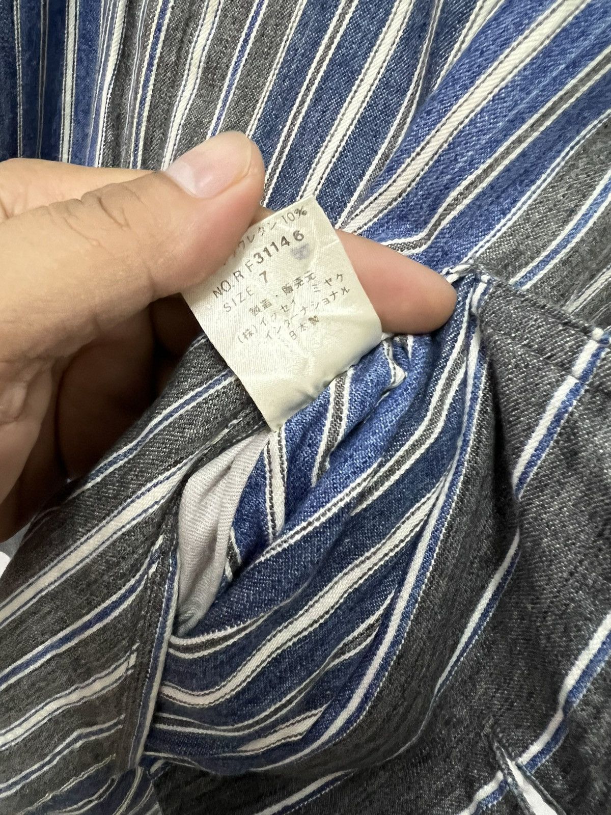 Issey Miyake Issey Miyake Chisato Tsumari Size US XXL / EU 58 / 5 - 6 Thumbnail