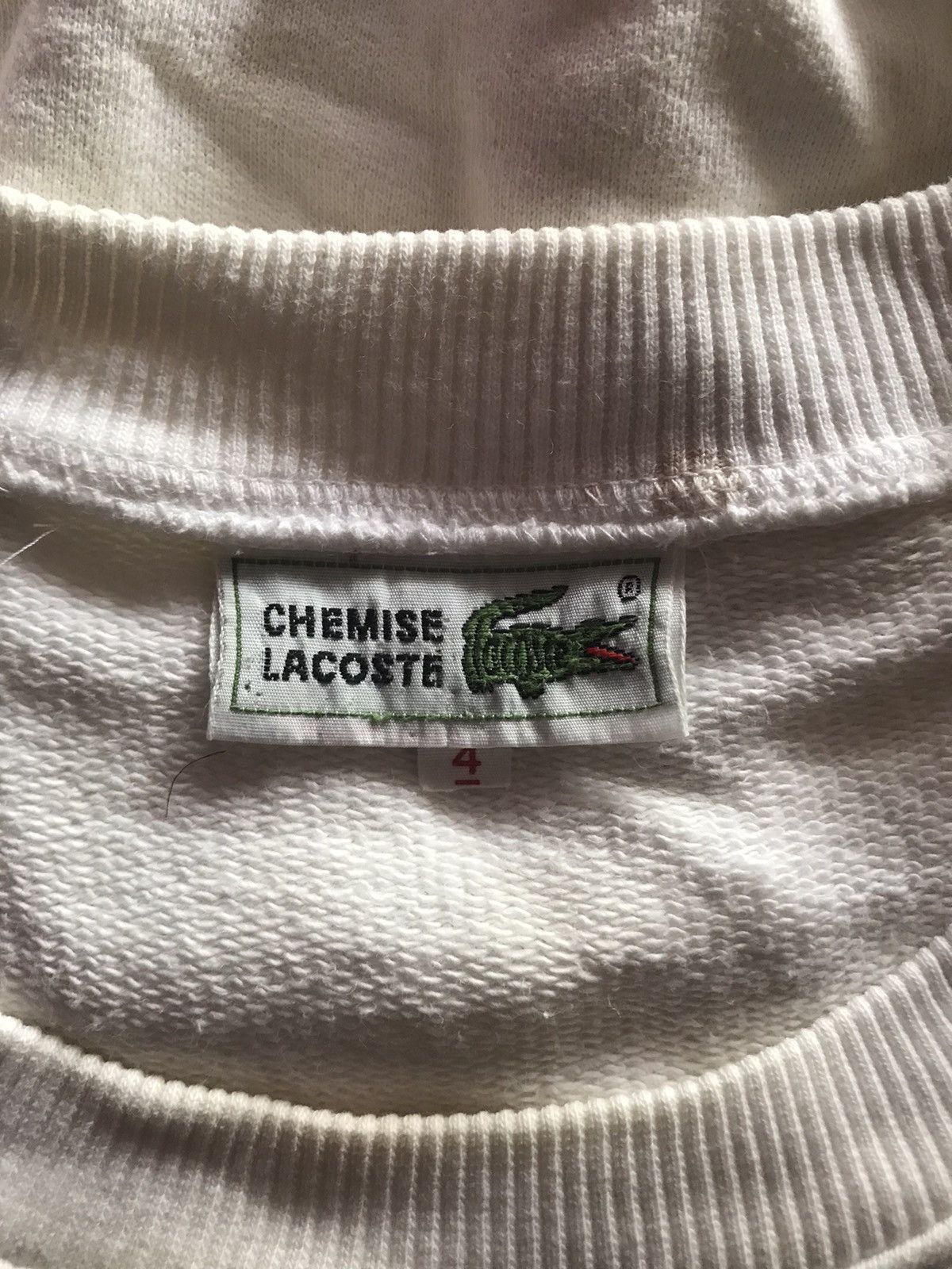 Lacoste LA CHEMISE LACOSTE sweatshirt size M Size US M / EU 48-50 / 2 - 4 Thumbnail