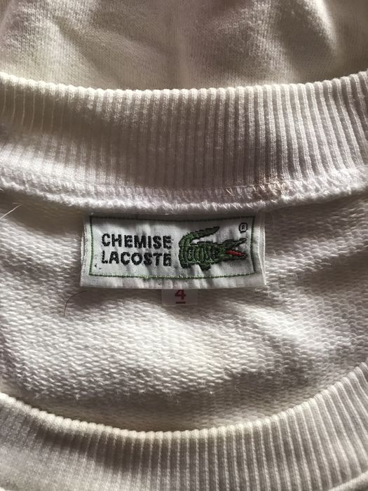 La chemise best sale lacoste sweatshirt