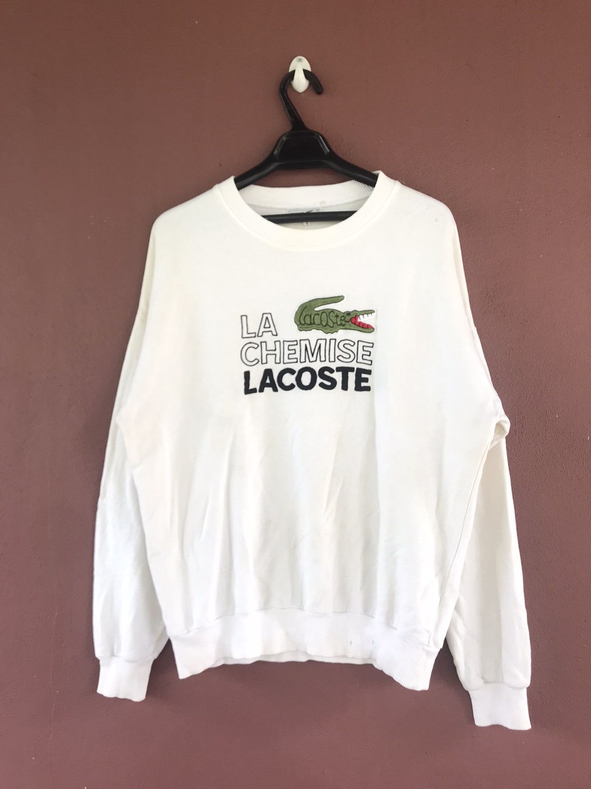 La chemise lacoste outlet sweatshirt