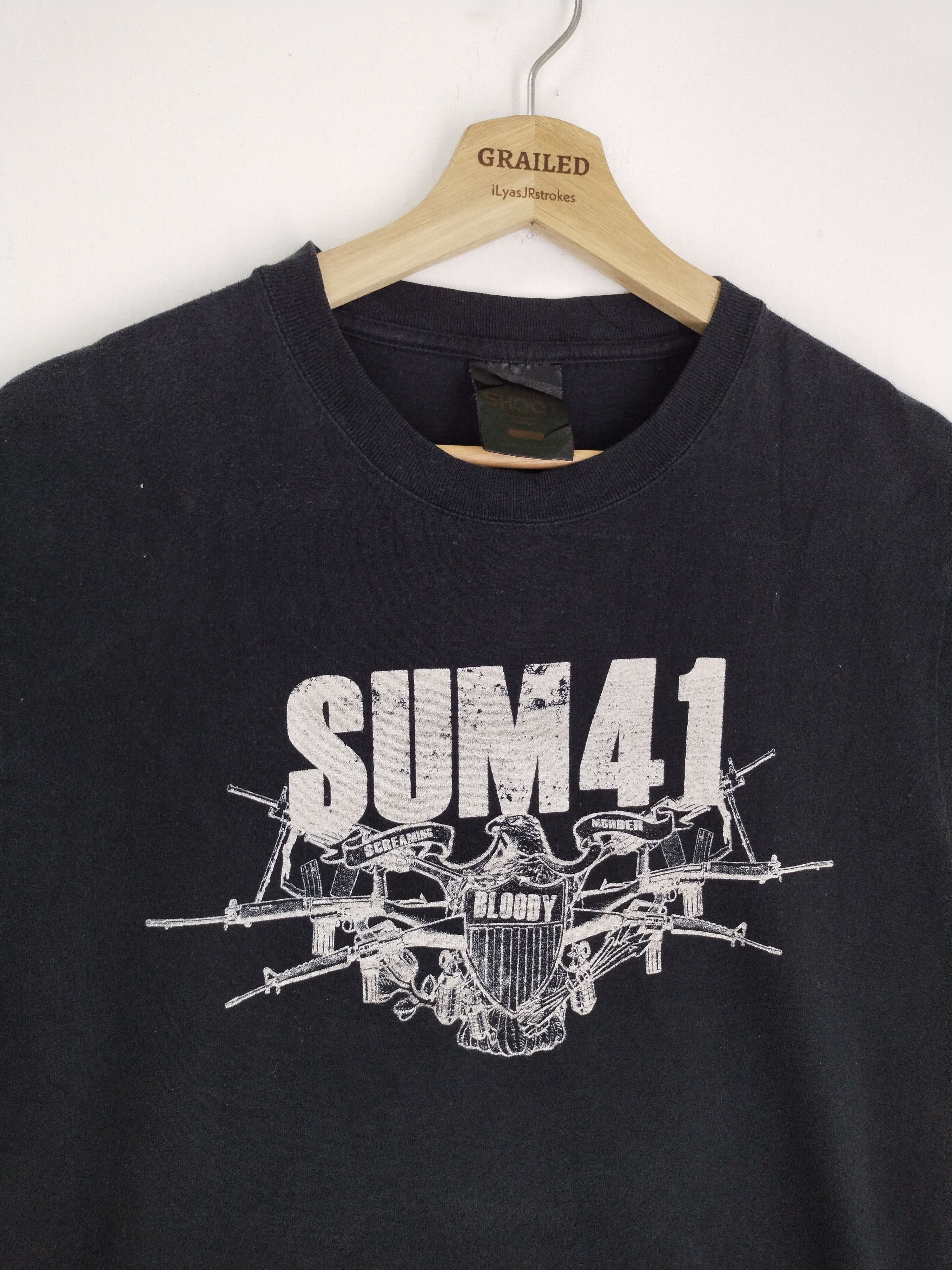 Band Tees VINTAGE Y2K SUM 41 LOGO BY STACEY KYLIE SHIRT TEE Size US S / EU 44-46 / 1 - 3 Thumbnail