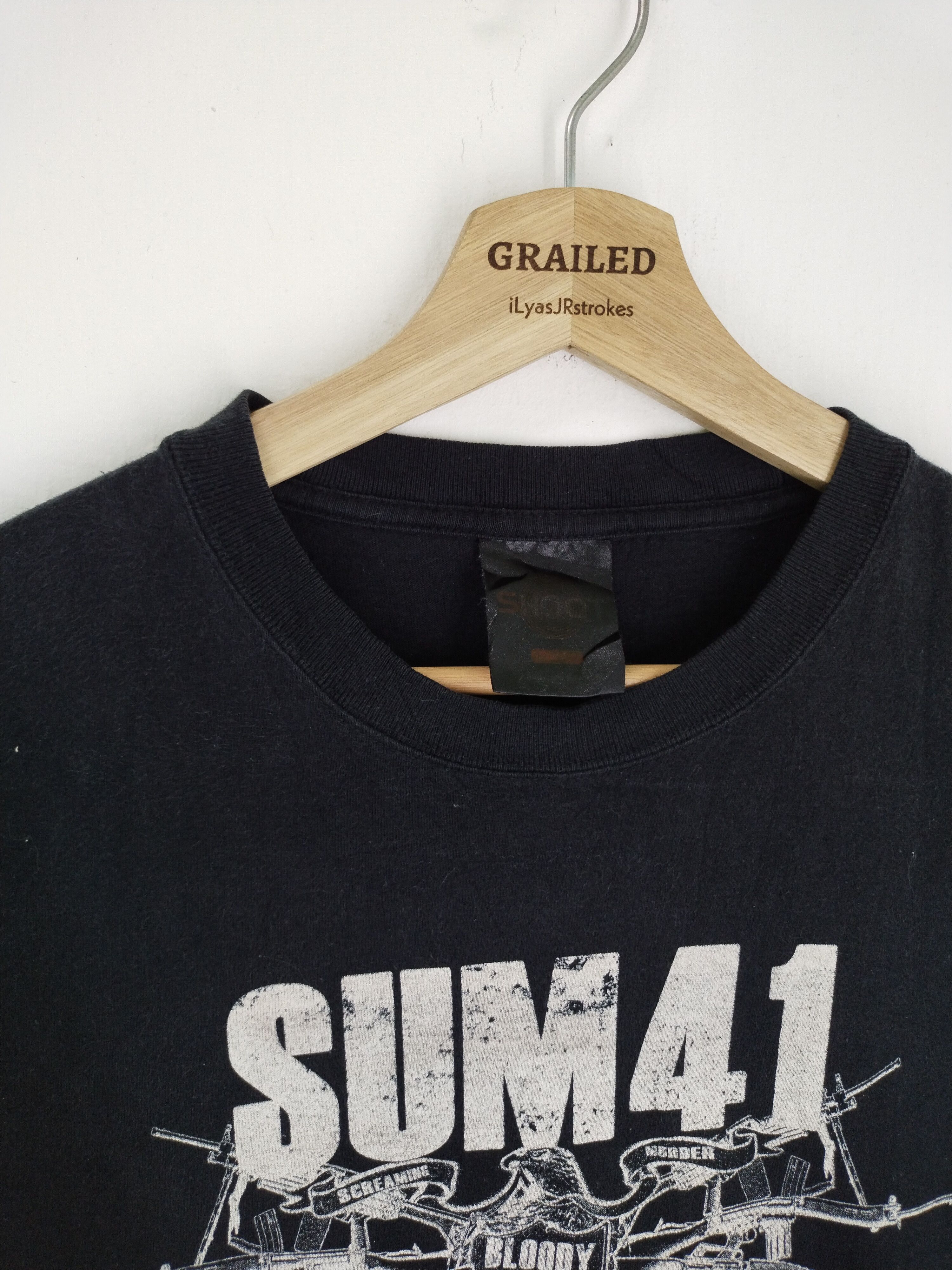 Band Tees VINTAGE Y2K SUM 41 LOGO BY STACEY KYLIE SHIRT TEE Size US S / EU 44-46 / 1 - 10 Thumbnail