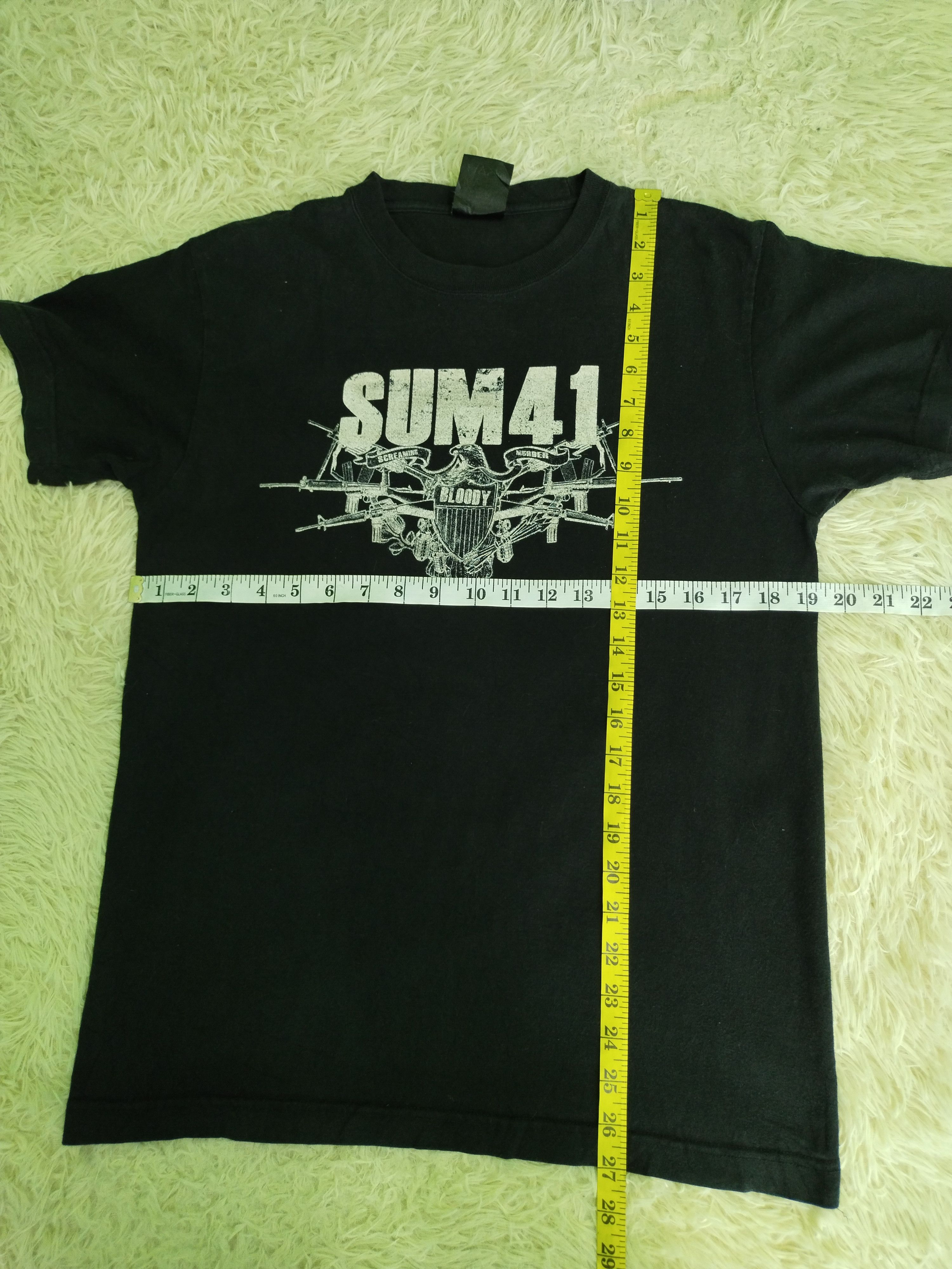 Band Tees VINTAGE Y2K SUM 41 LOGO BY STACEY KYLIE SHIRT TEE Size US S / EU 44-46 / 1 - 9 Thumbnail