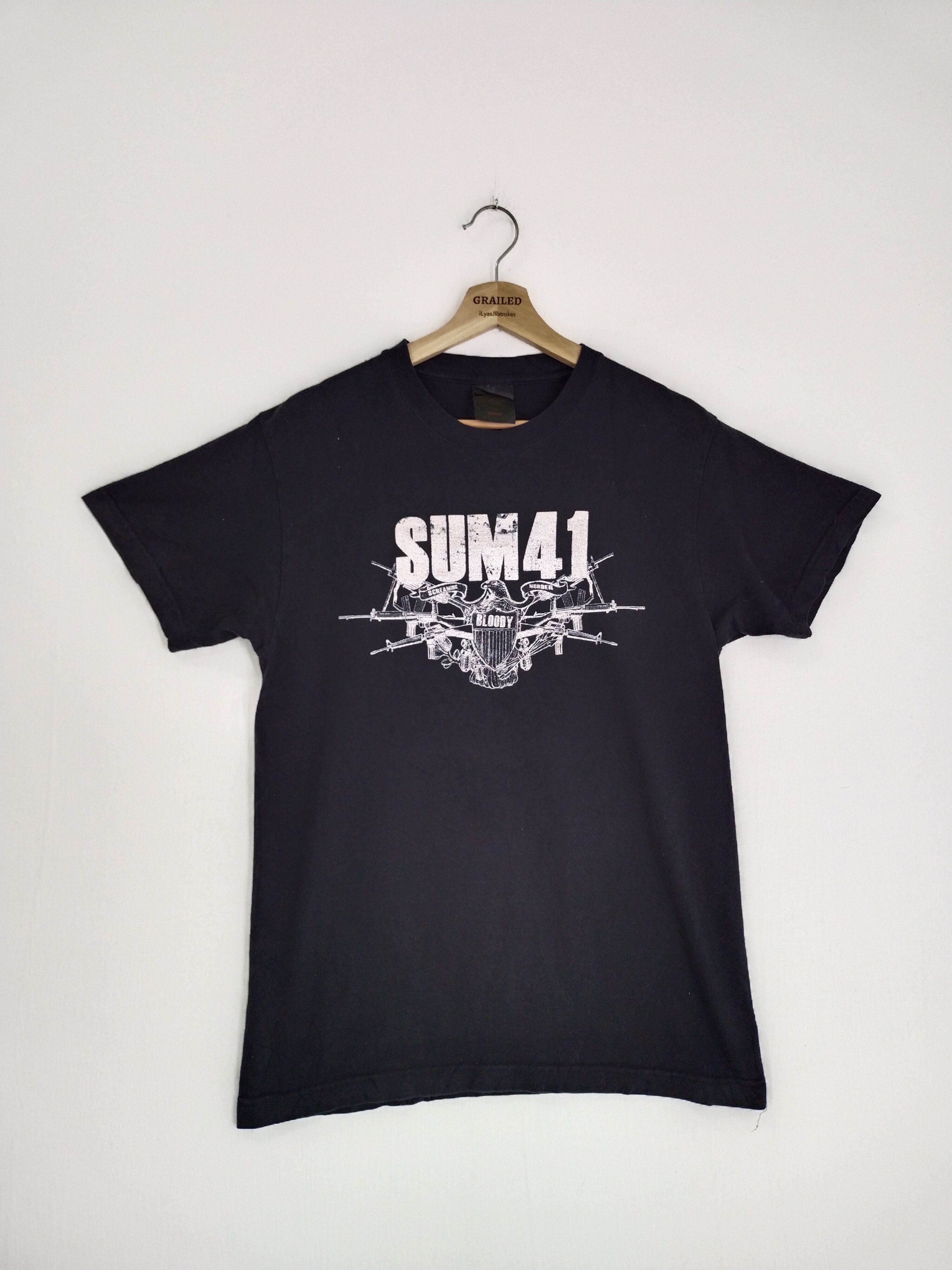 Band Tees VINTAGE Y2K SUM 41 LOGO BY STACEY KYLIE SHIRT TEE Size US S / EU 44-46 / 1 - 1 Thumbnail