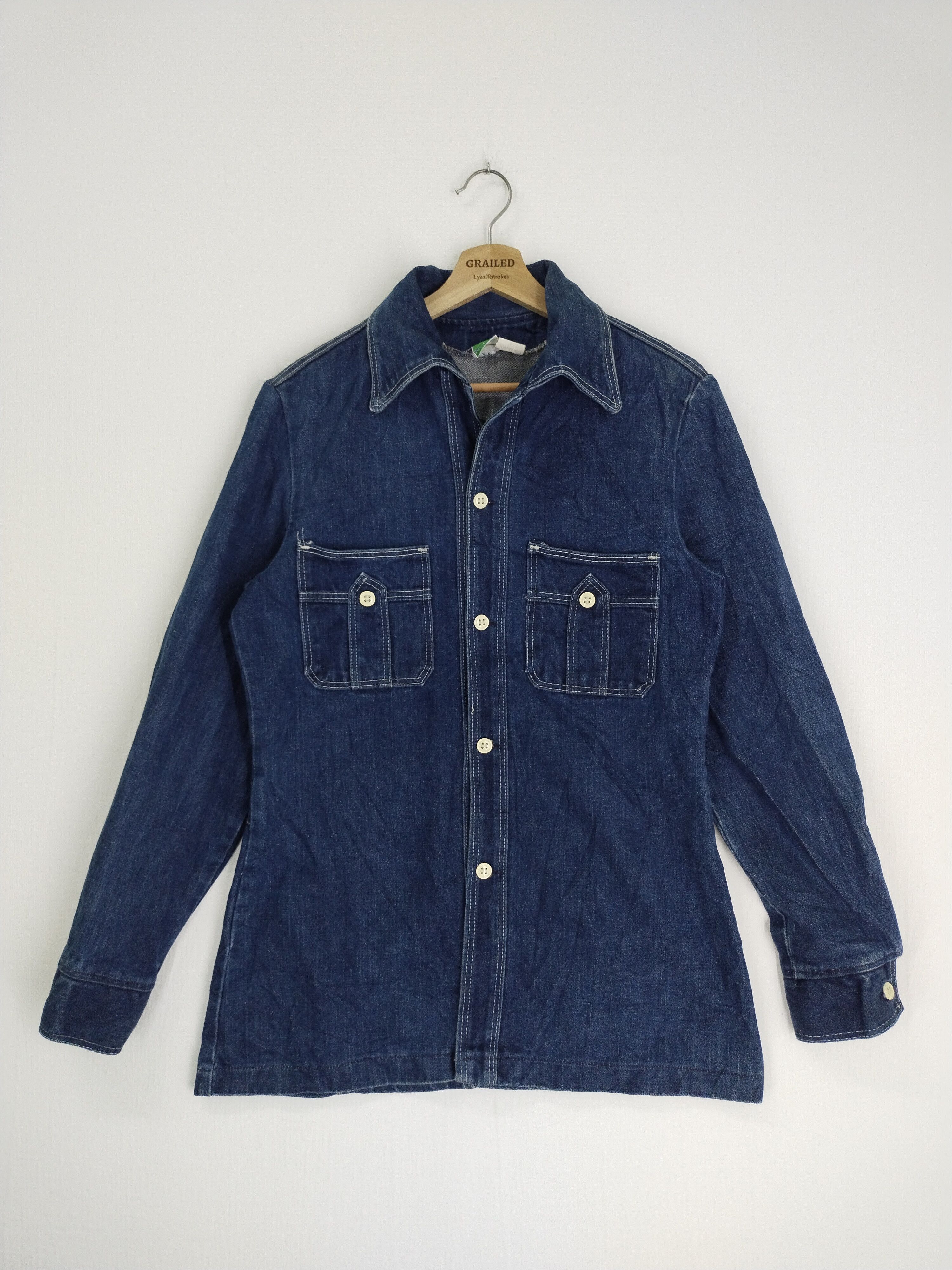VINTAGE 90s WRANGLER SHERPA JEAN JACKET