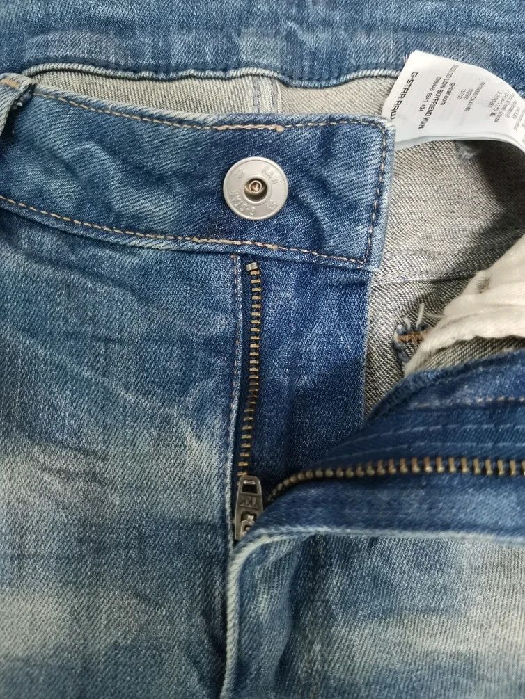 G-Star G-Star Raw Denim Distressed Jeans Selvedge Kapital Concept Size US 28 / EU 44 - 5 Thumbnail