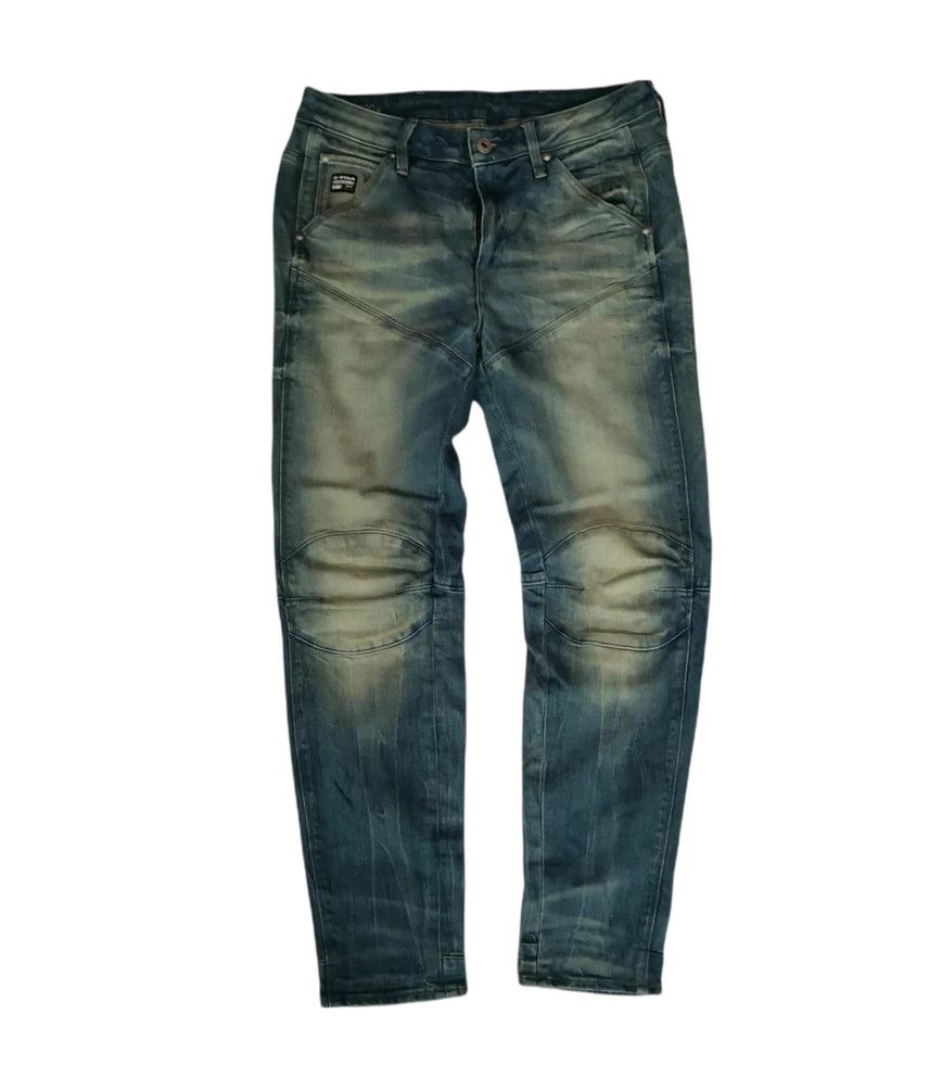 G-Star G-Star Raw Denim Distressed Jeans Selvedge Kapital Concept Size US 28 / EU 44 - 2 Thumbnail