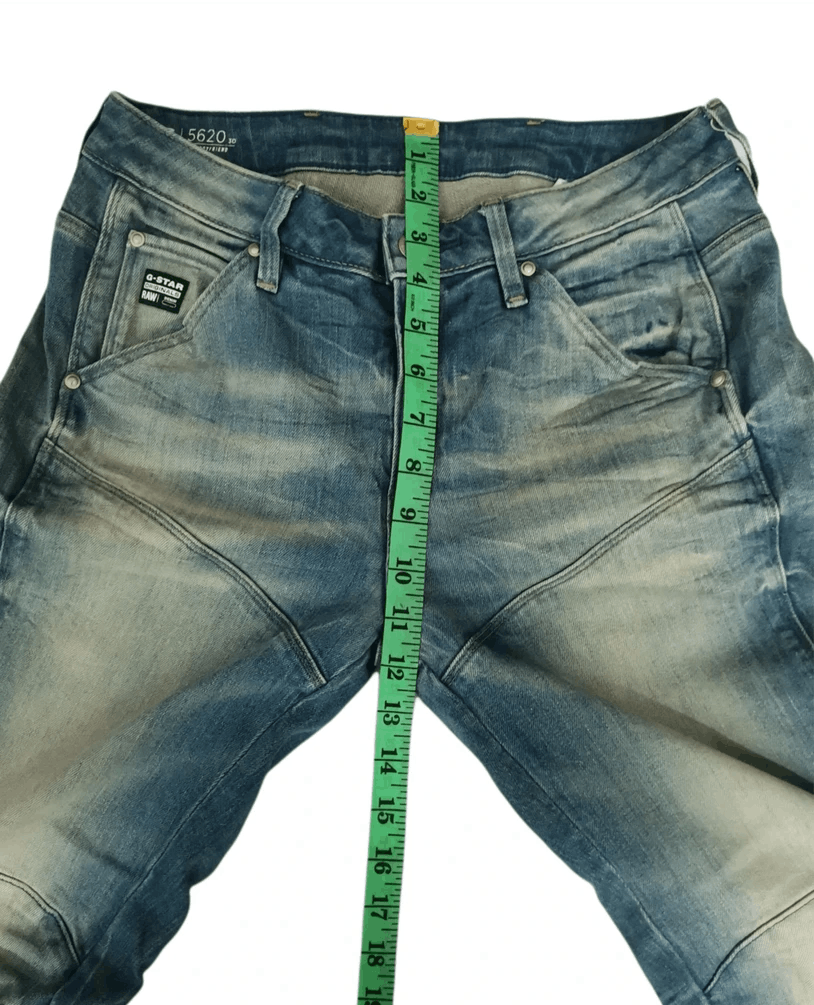 G-Star G-Star Raw Denim Distressed Jeans Selvedge Kapital Concept Size US 28 / EU 44 - 11 Thumbnail