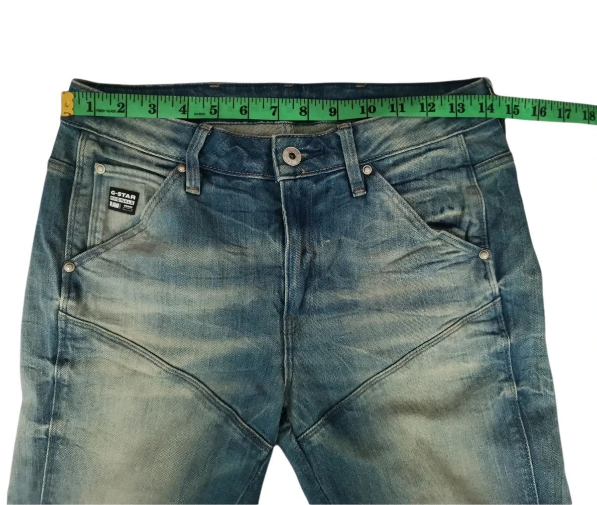 G-Star G-Star Raw Denim Distressed Jeans Selvedge Kapital Concept Size US 28 / EU 44 - 10 Thumbnail