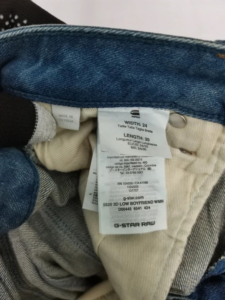 G-Star G-Star Raw Denim Distressed Jeans Selvedge Kapital Concept Size US 28 / EU 44 - 4 Thumbnail