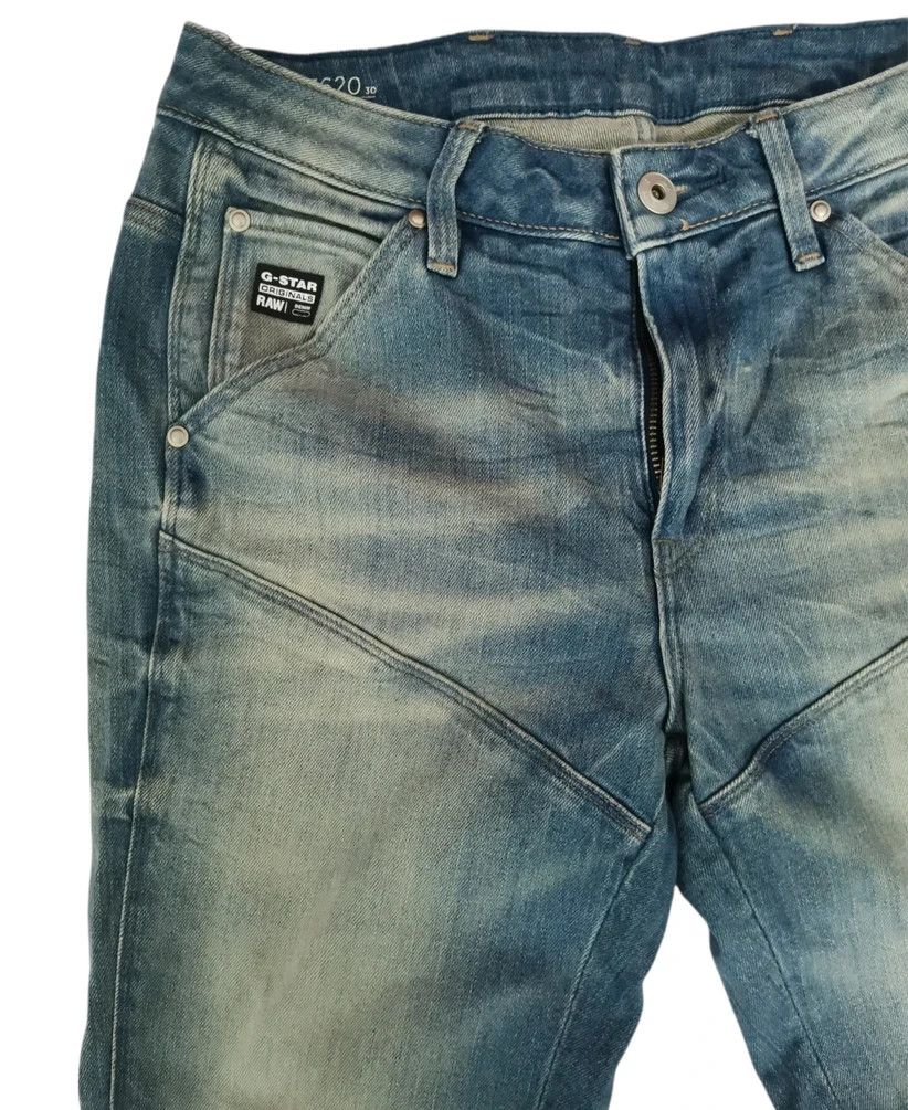 image of Distressed Denim G-Star Raw Denim Distressed Jeans Selvedge Kapital Concept in Blue, Men's (Size 28