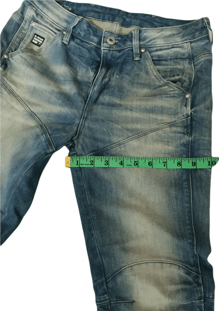 G-Star G-Star Raw Denim Distressed Jeans Selvedge Kapital Concept Size US 28 / EU 44 - 9 Thumbnail