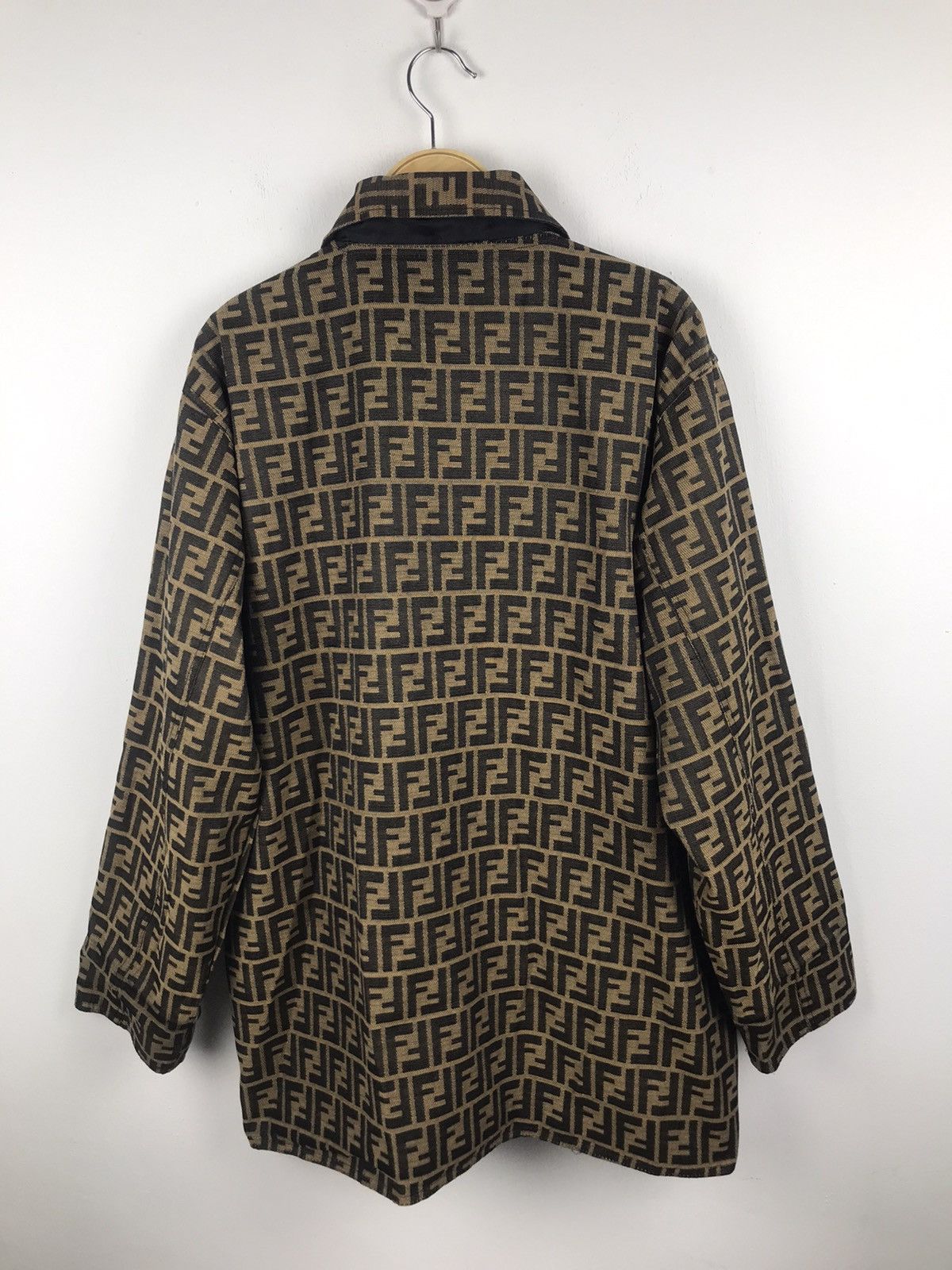 Fendi Fendi Monogram Reversible Jacket Size US XL / EU 56 / 4 - 2 Thumbnail