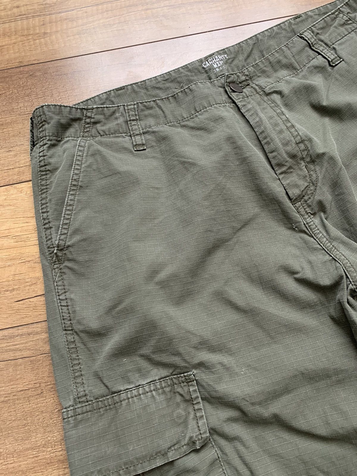 Carhartt Carhartt Regular Cargo Pants Distressed Thrashed Vintage Size US 36 / EU 52 - 12 Thumbnail