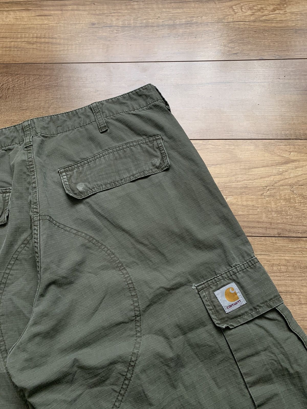 Carhartt Carhartt Regular Cargo Pants Distressed Thrashed Vintage Size US 36 / EU 52 - 8 Thumbnail