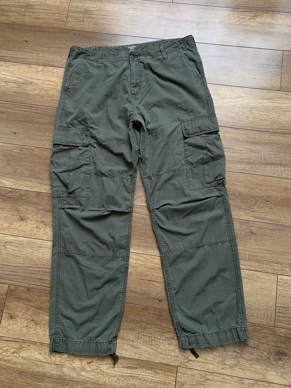 Carhartt Carhartt Regular Cargo Pants Distressed Thrashed Vintage Size US 36 / EU 52 - 5 Thumbnail