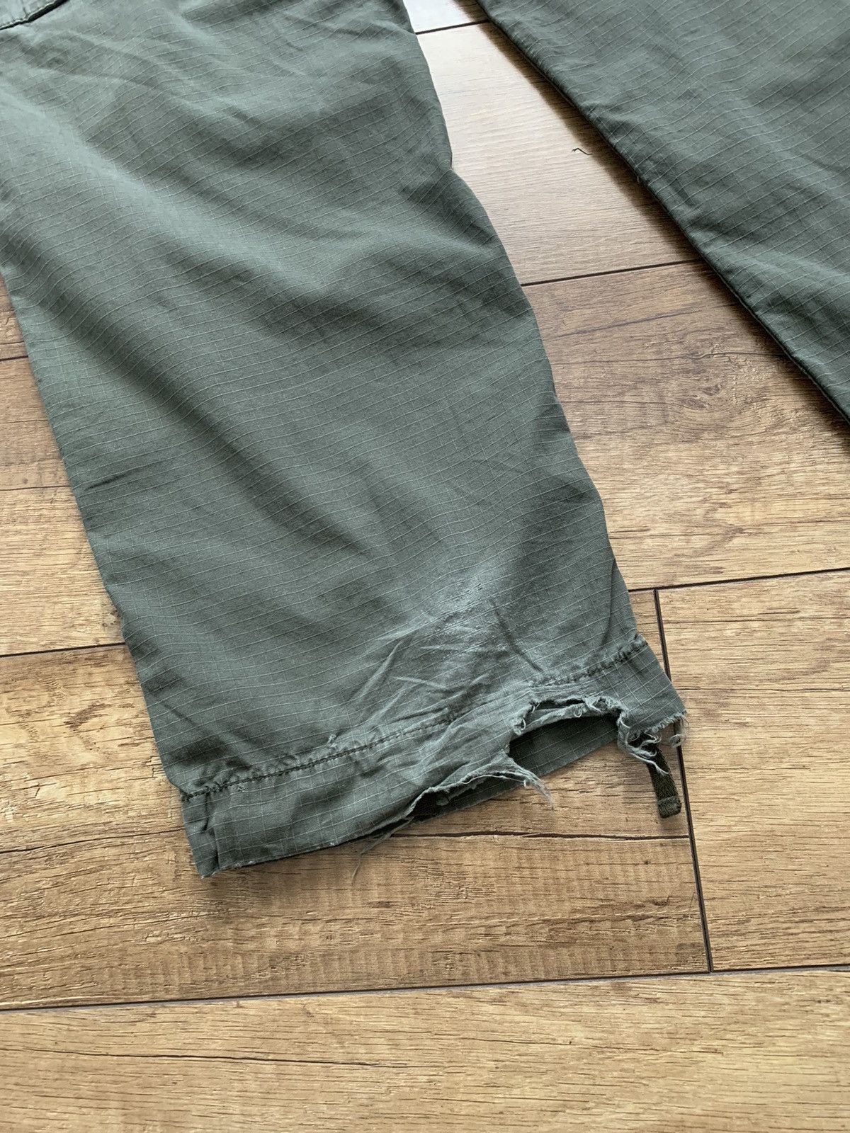 Carhartt Carhartt Regular Cargo Pants Distressed Thrashed Vintage Size US 36 / EU 52 - 13 Thumbnail
