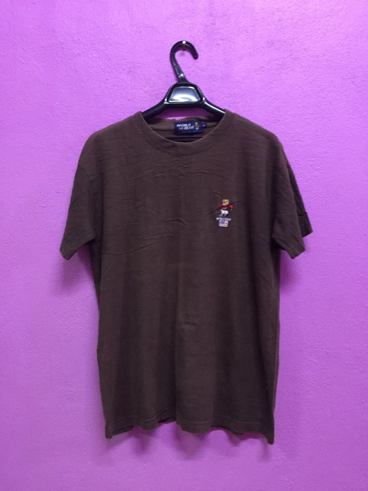Japanese Brand World Bear Tee Size L Size US L / EU 52-54 / 3 - 1 Thumbnail