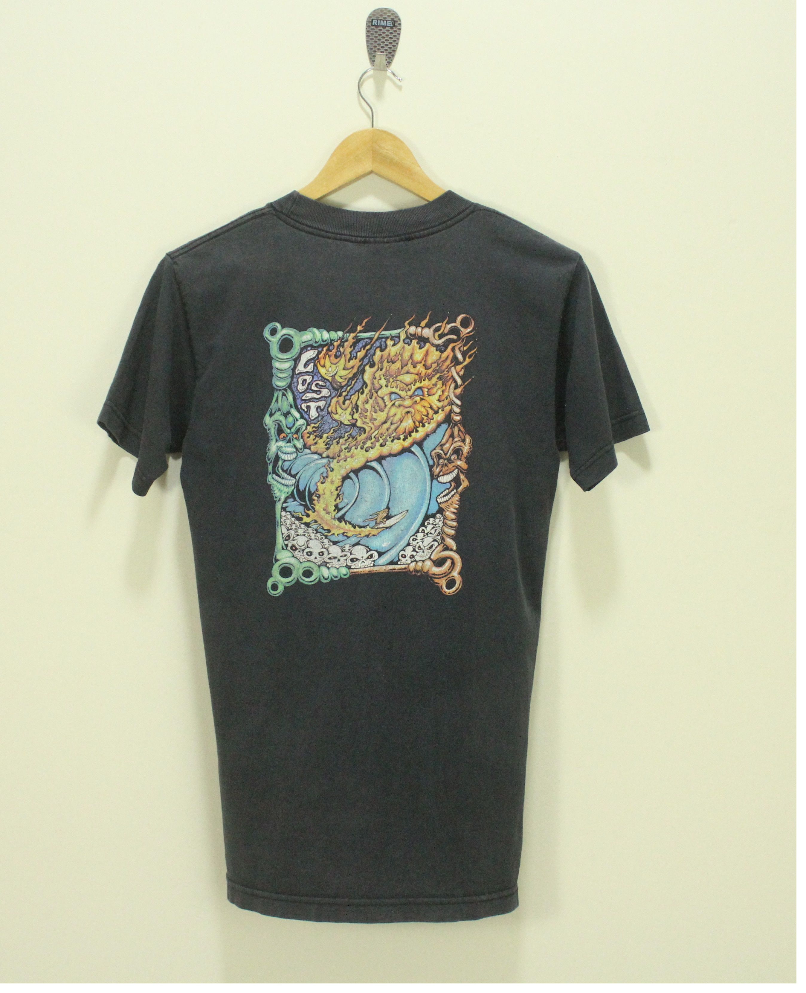 Vintage LOST ENTERPRISES T Shirt Faded