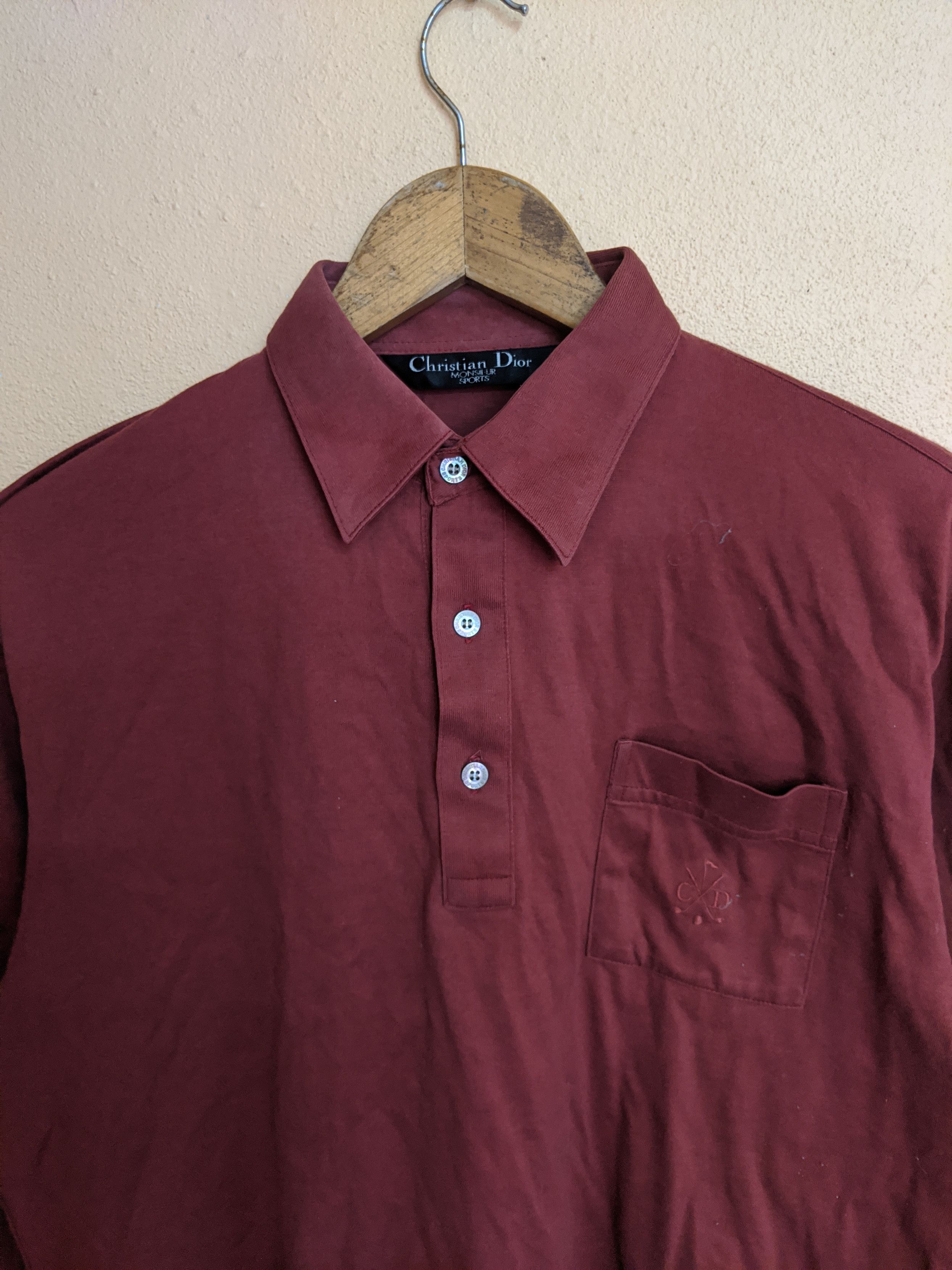 Christian Dior Monsieur Vintage Christian Dior polos long sleeve Size US M / EU 48-50 / 2 - 1 Preview