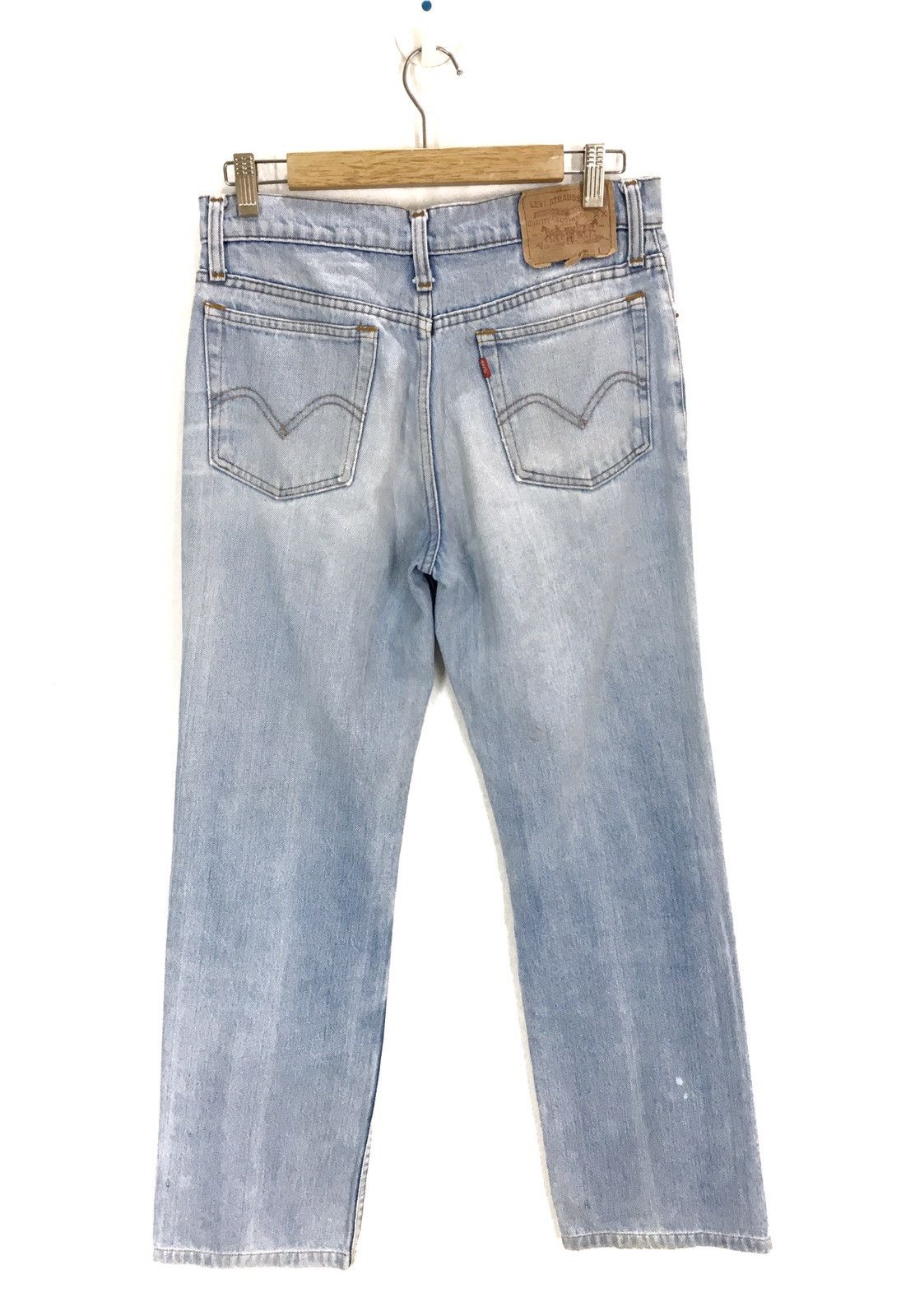 Levi's Vintage Clothing Vintage LEVIS Light Wash Denim Jeans Size US 30 / EU 46 - 8 Thumbnail